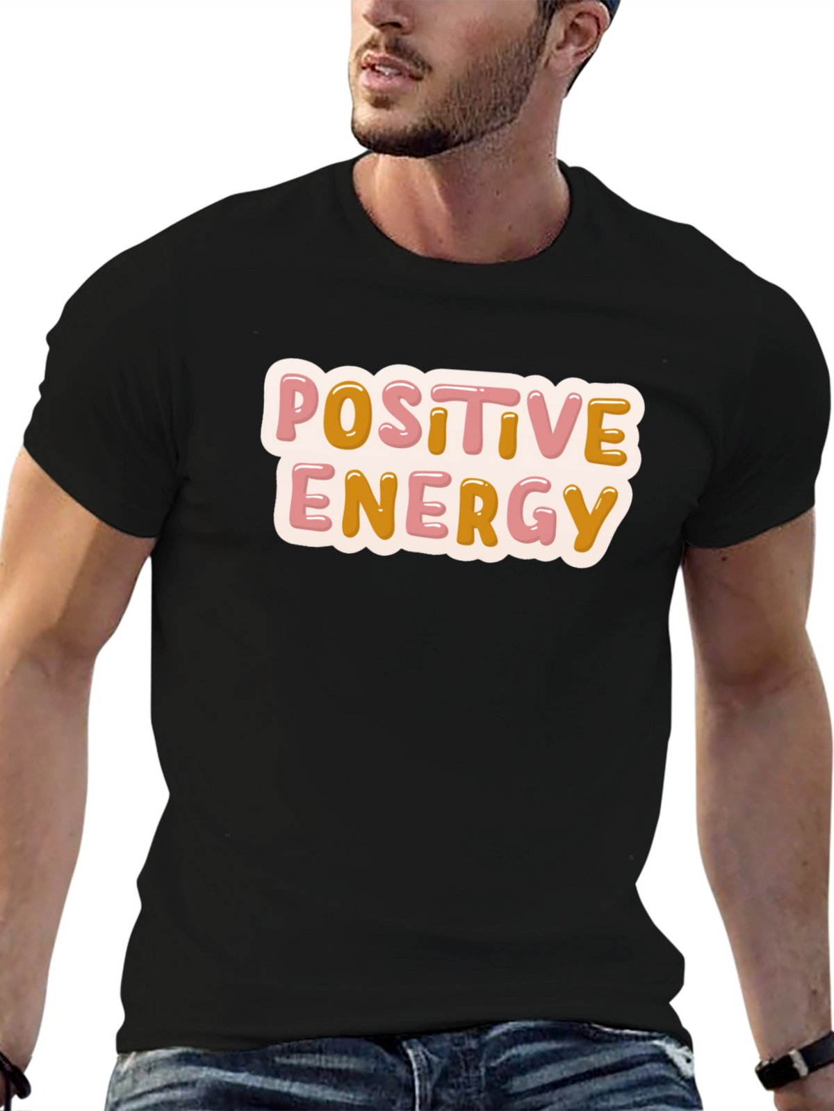 Positive Energy Black T-Shirt