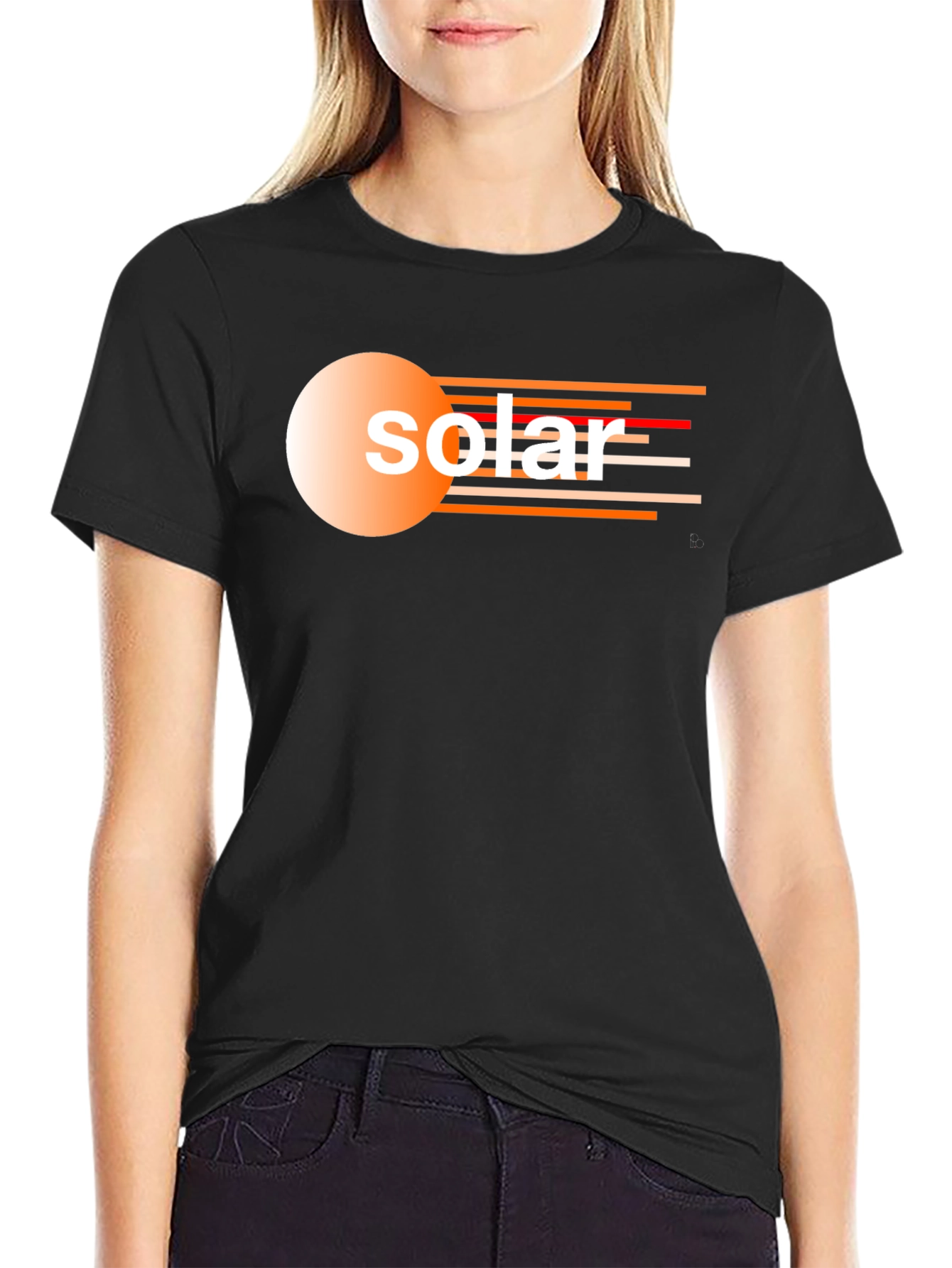 Solar Graphic T-Shirt - Modern Style
