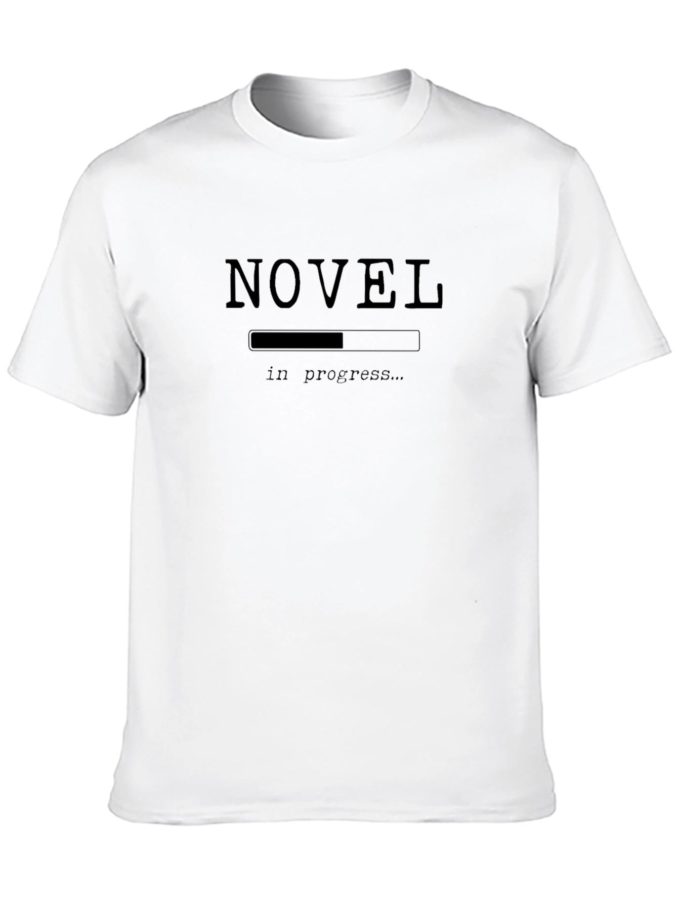 Novel in Progress T-Shirt - Writers Tee