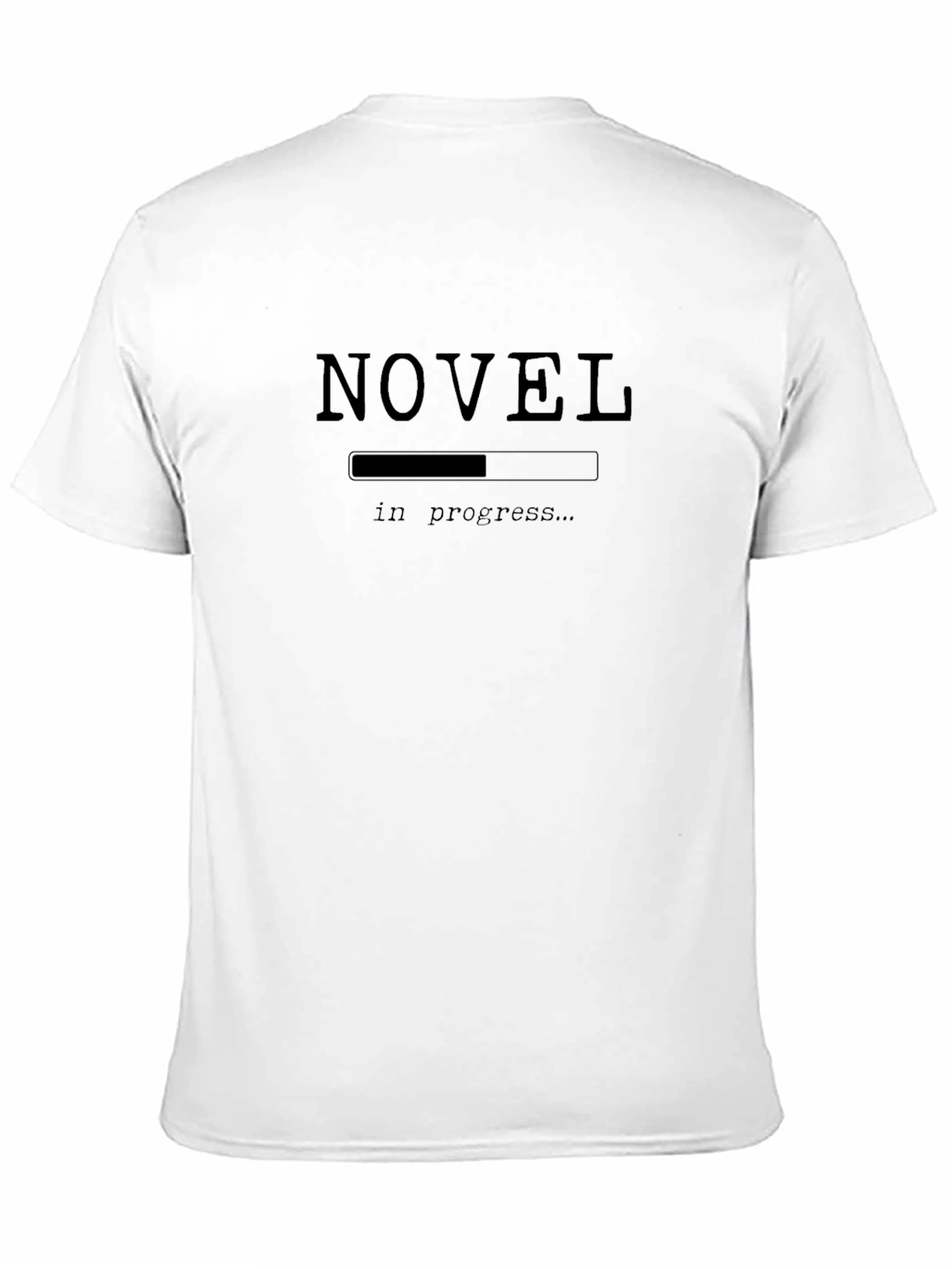 Novel in Progress T-Shirt - Writers Tee