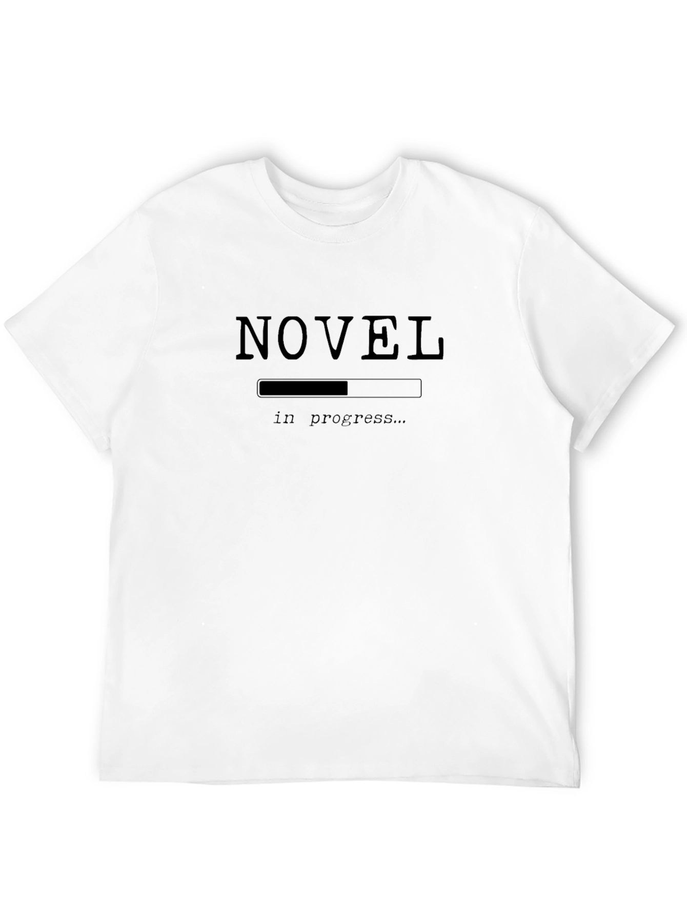 Novel in Progress T-Shirt - Writers Tee