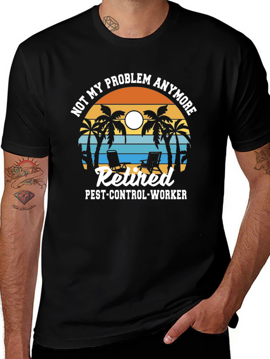 Retired Pest Control Worker T-Shirt