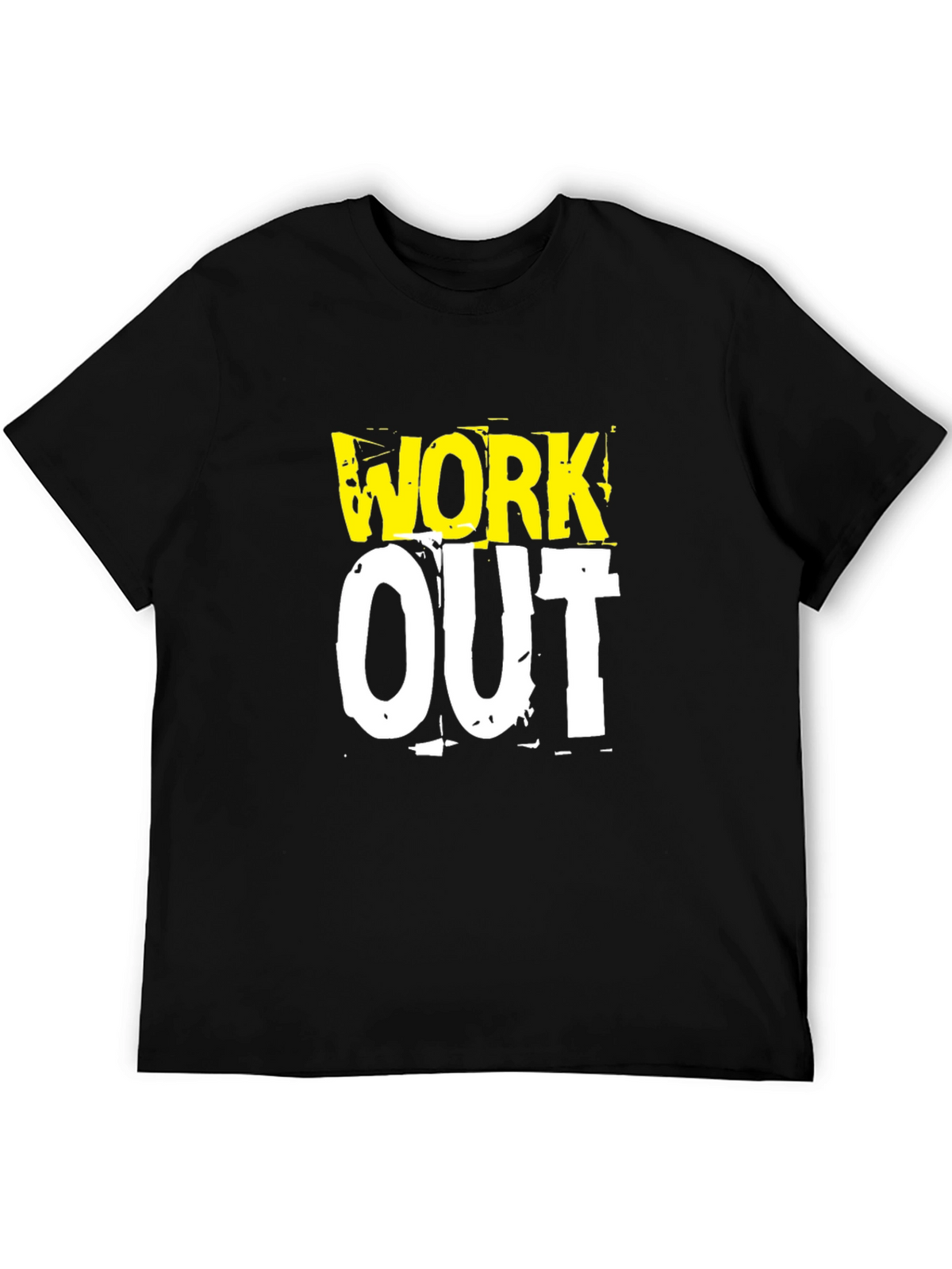 Work Out Graphic Print T-Shirt
