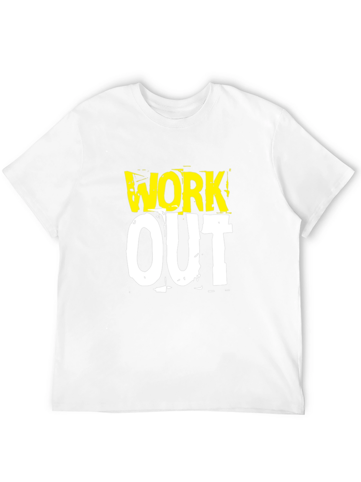Work Out Graphic Print T-Shirt