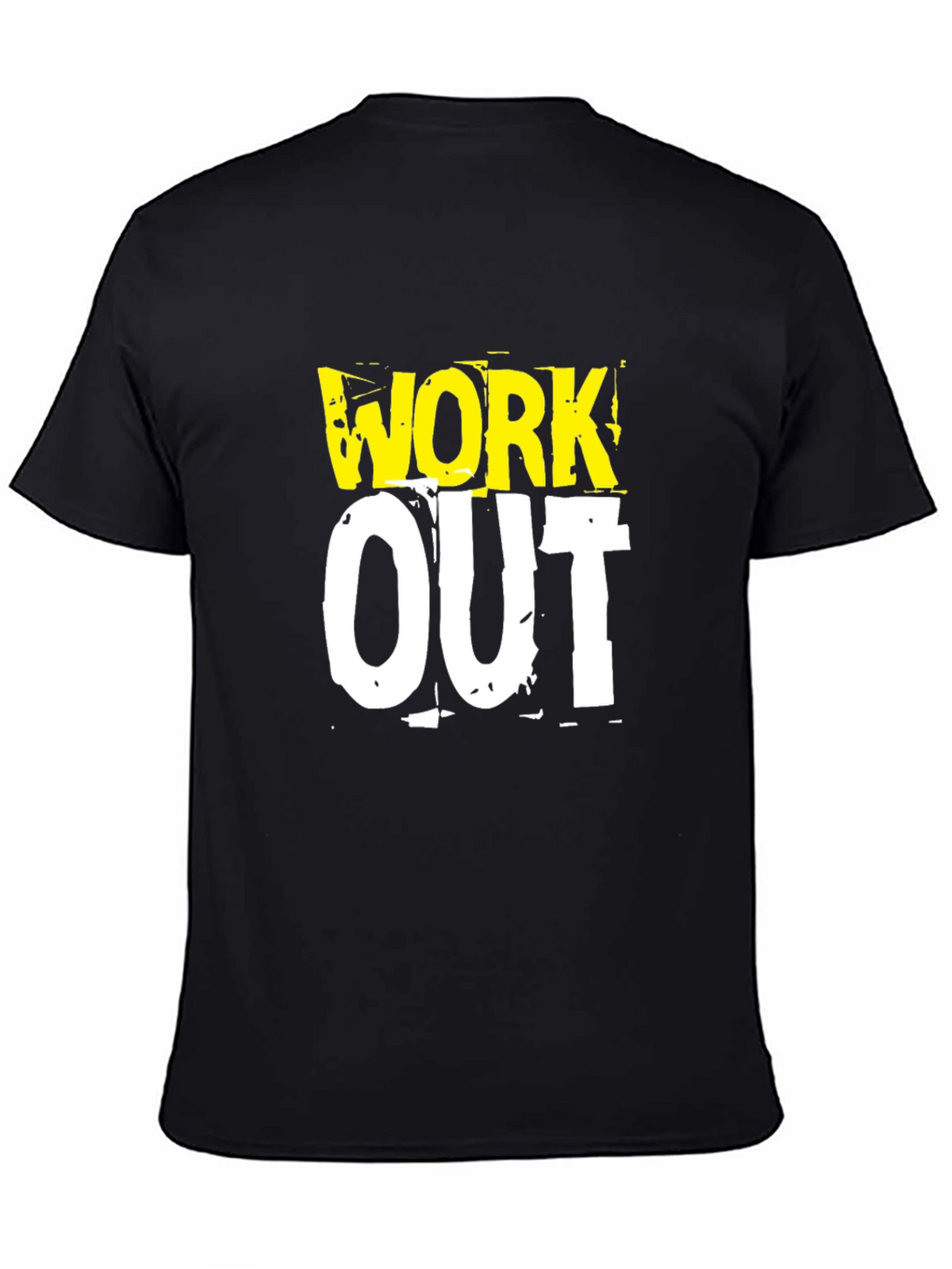 Work Out Graphic Print T-Shirt