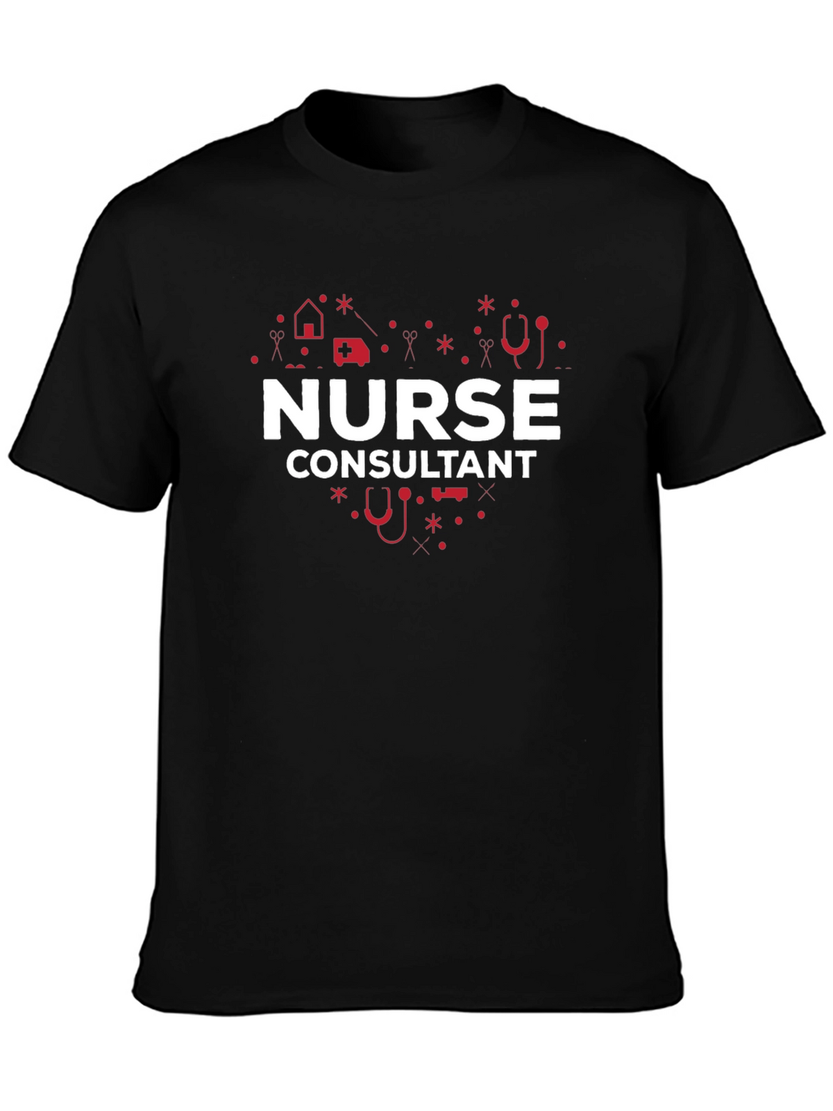 Nurse Consultant Heart Graphic Tee