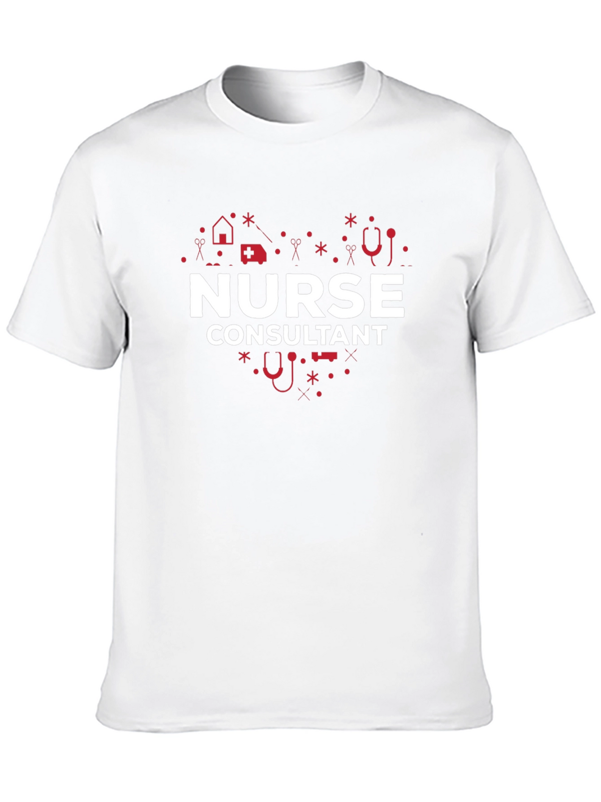 Nurse Consultant Heart Graphic Tee