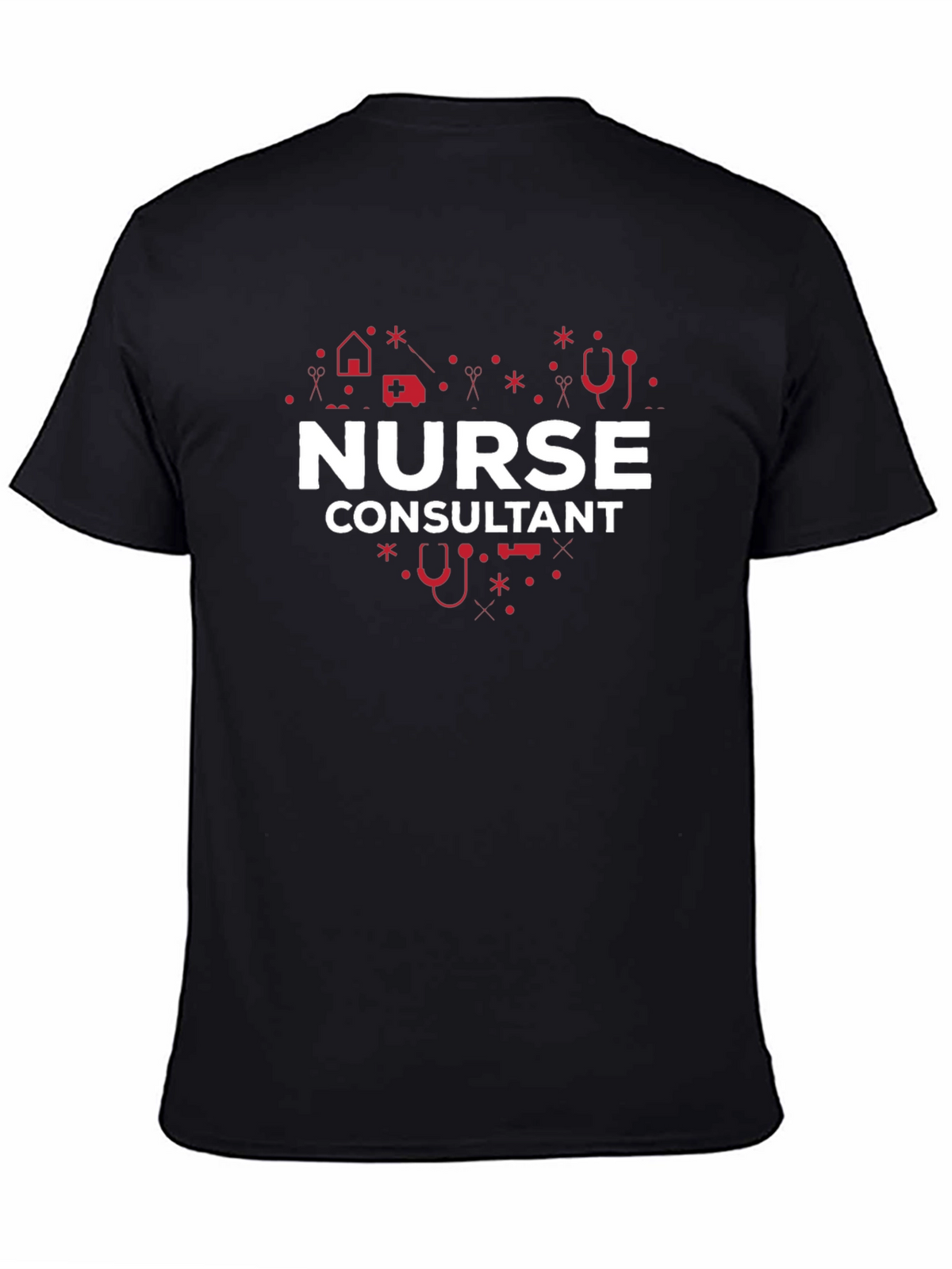 Nurse Consultant Heart Graphic Tee