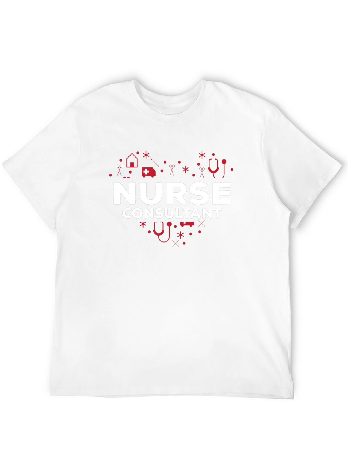 Nurse Consultant Heart Graphic Tee