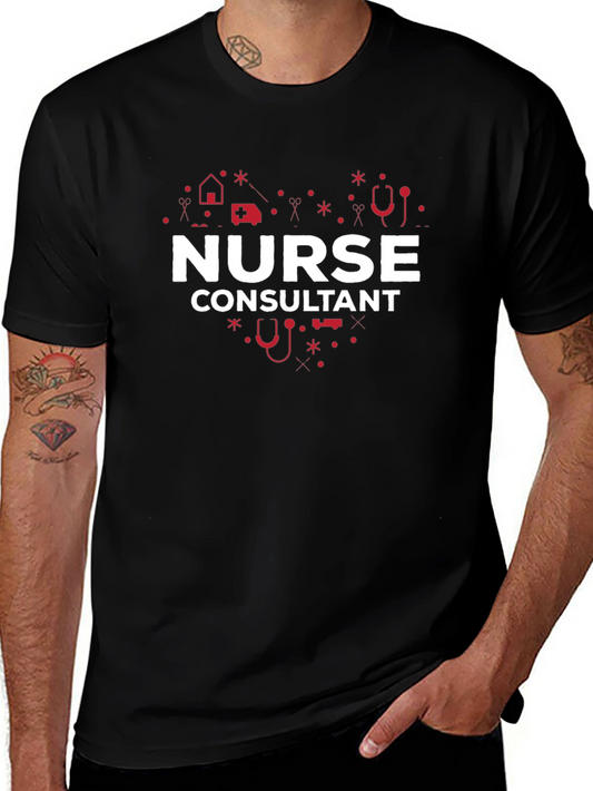 Nurse Consultant Heart Graphic Tee