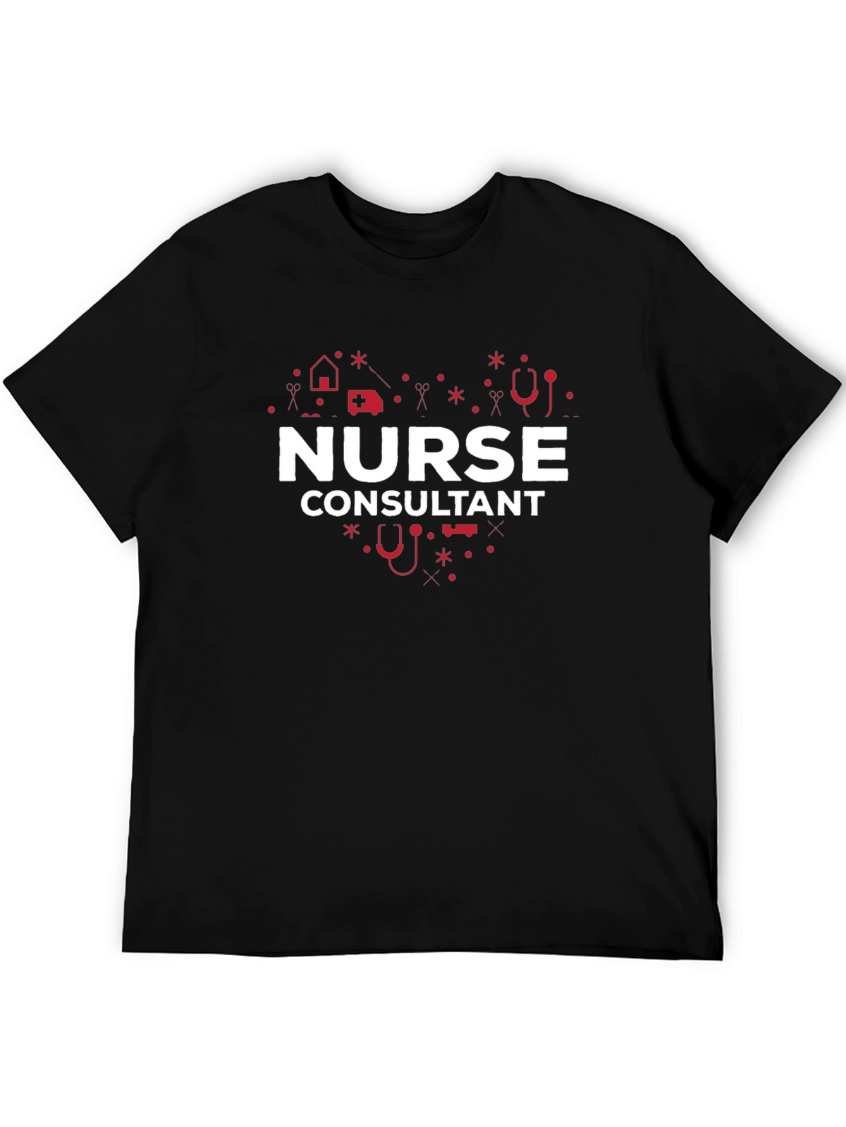 Nurse Consultant Heart Graphic Tee