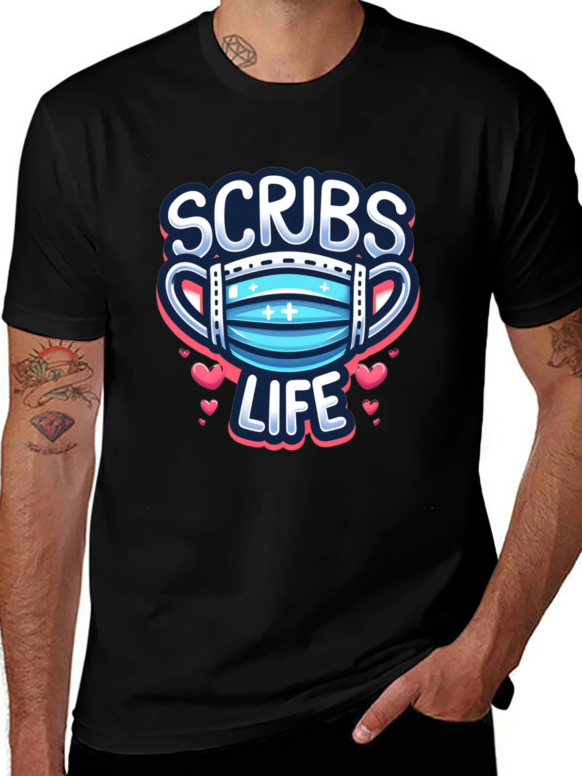 Scrubs Life Graphic Tee