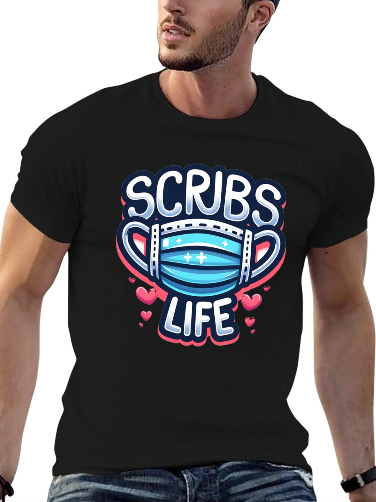 Scrubs Life Graphic Tee