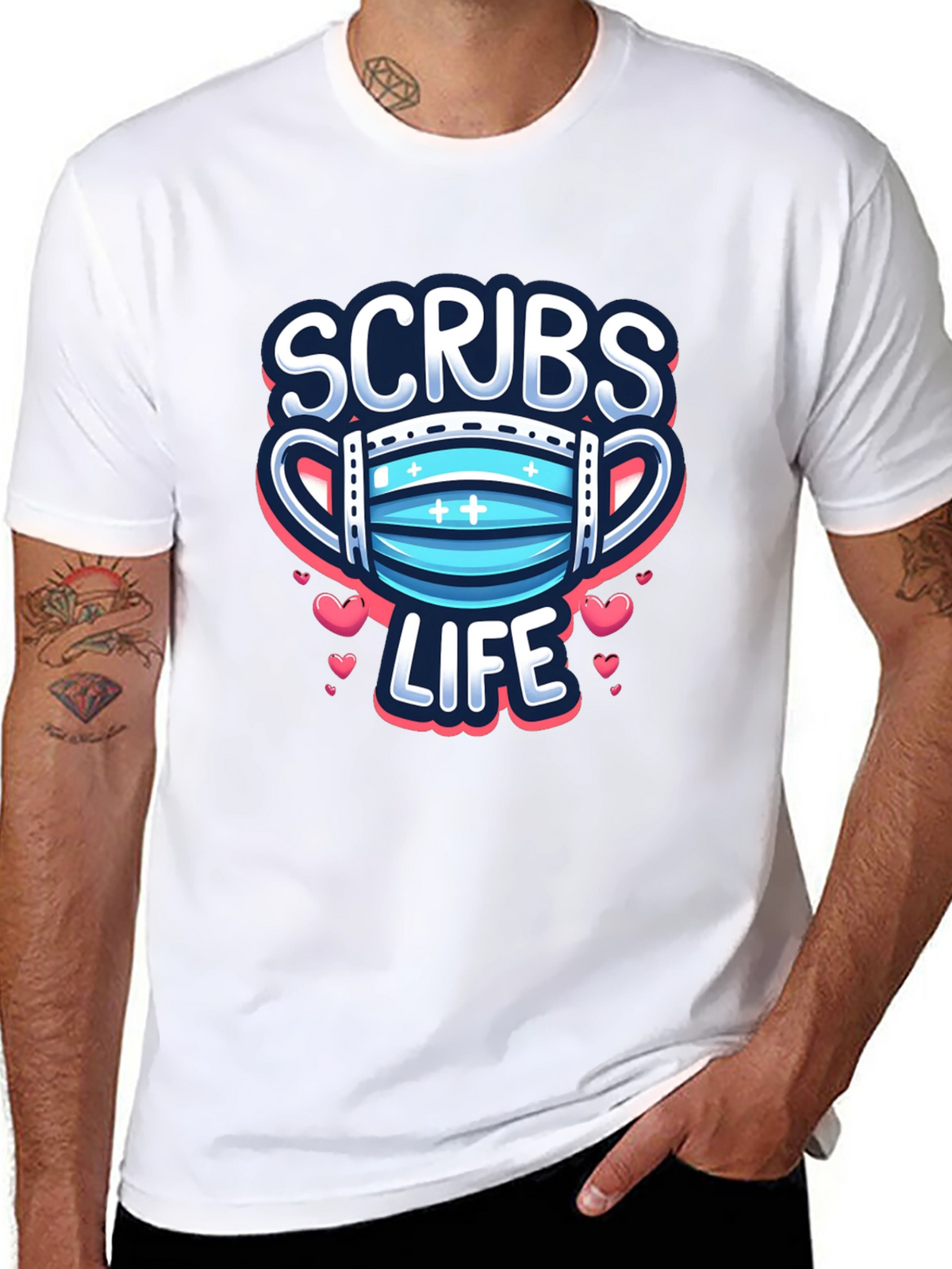 Scrubs Life Graphic Tee