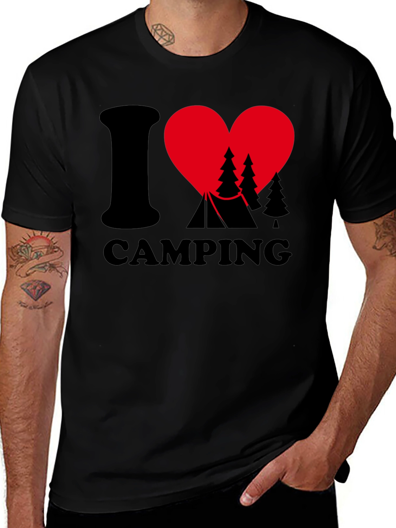 I Love Camping T-Shirt