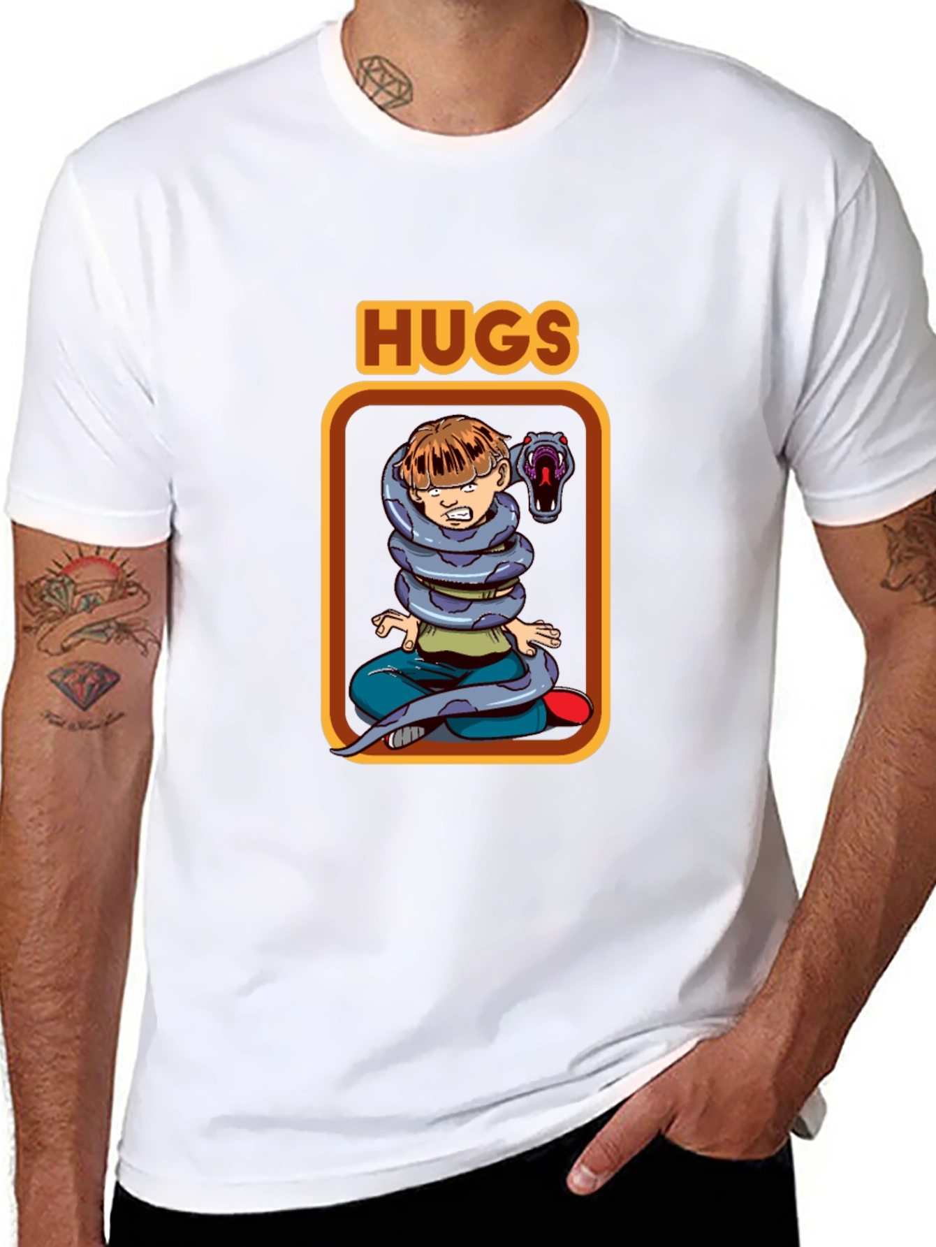 Hugs T-Shirt - Snake Hugs