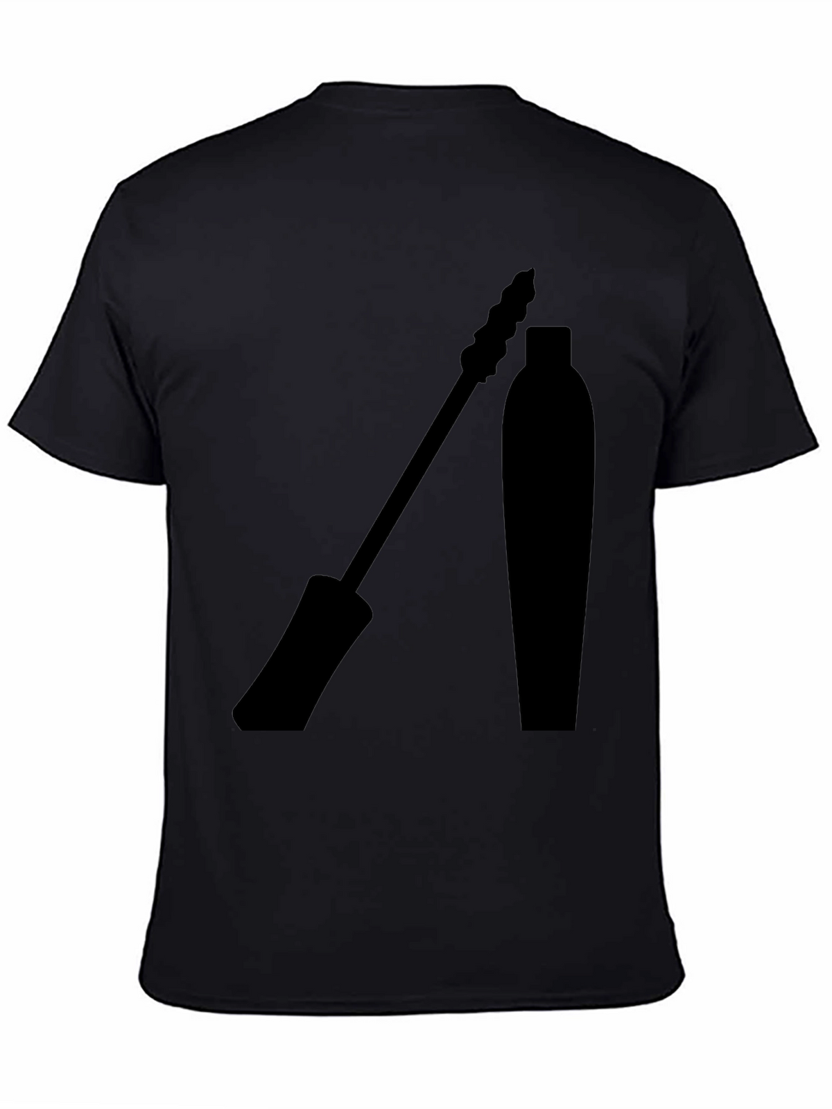Mascara Graphic Tee - Stylish Eyelash Design T-Shirt