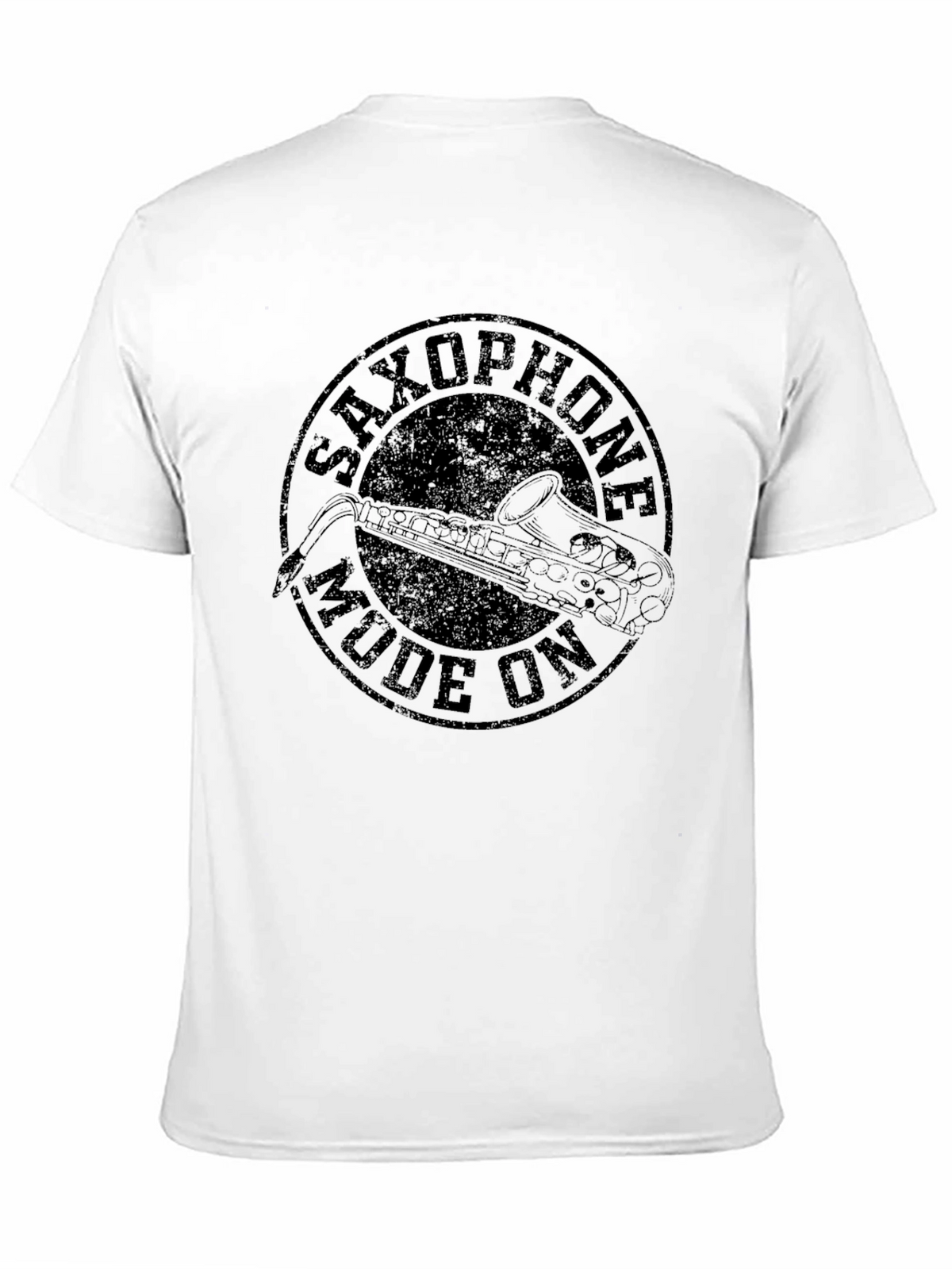 Saxophone Mode On T-Shirt - Musician Tee