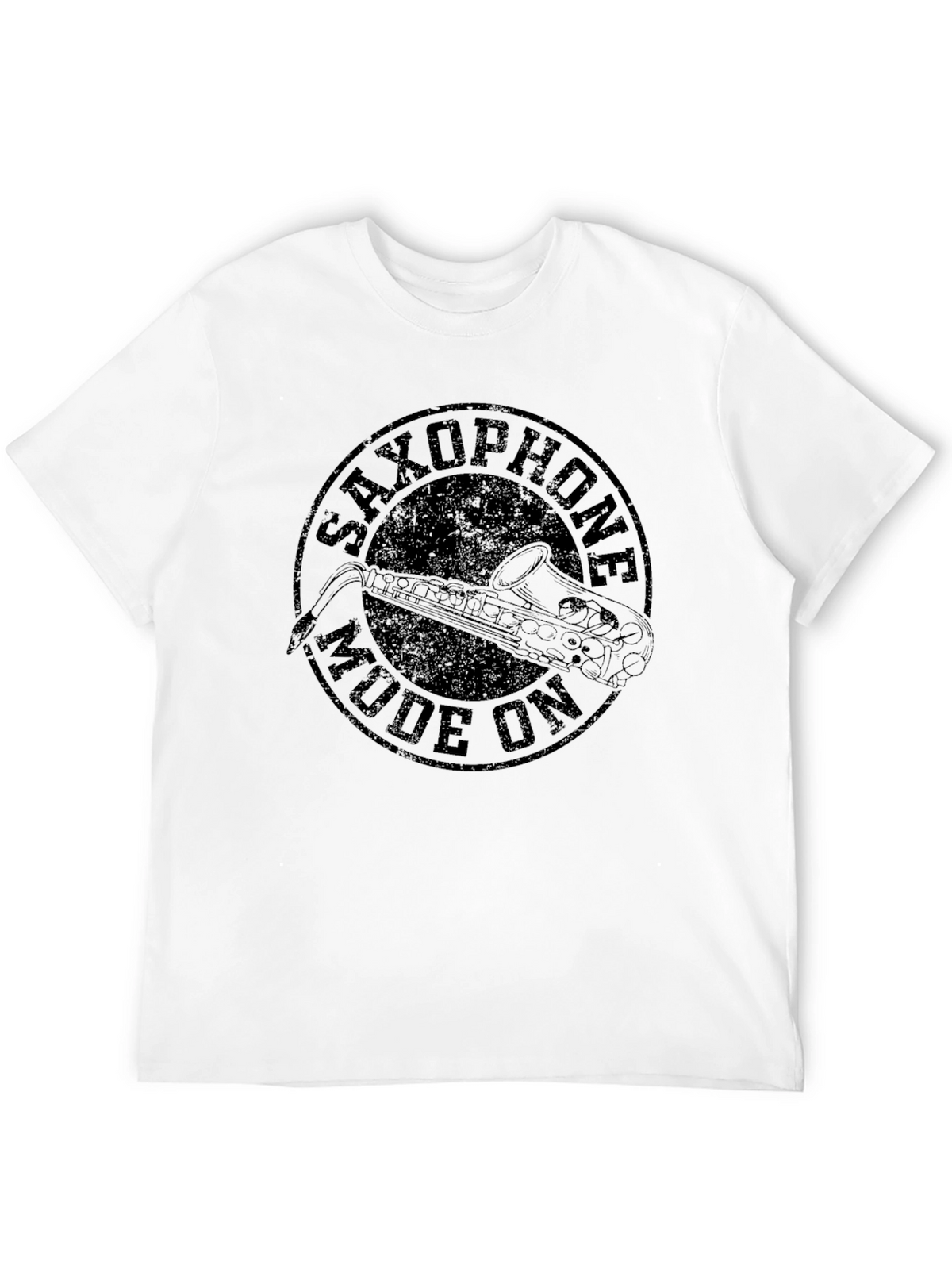 Saxophone Mode On T-Shirt - Musician Tee