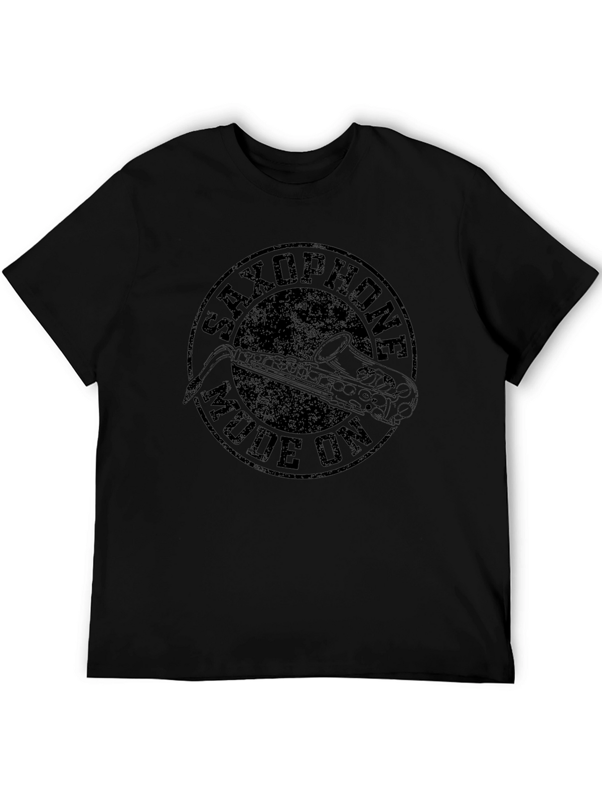 Saxophone Mode On T-Shirt - Musician Tee