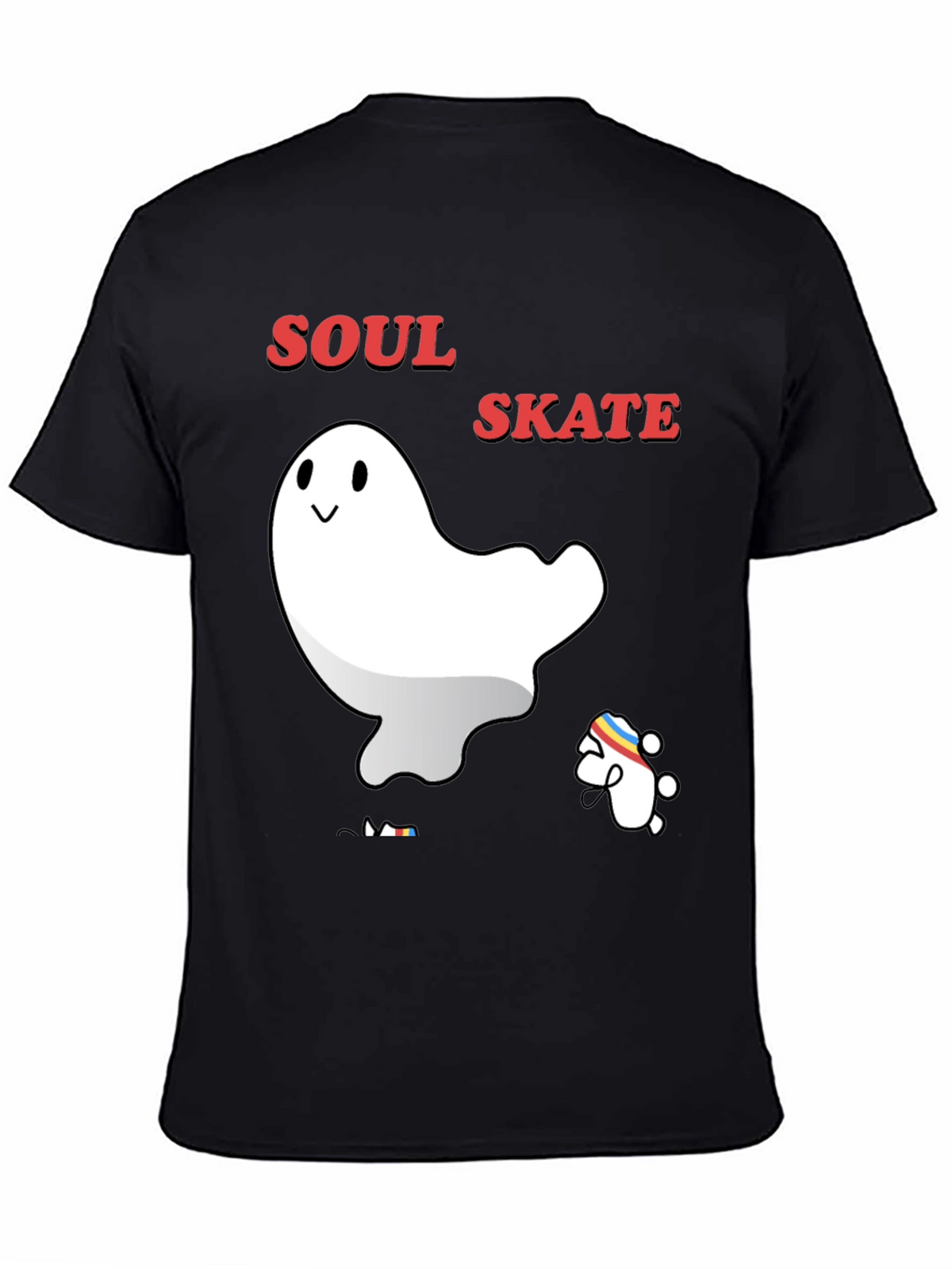 Soul Skate Ghost T-Shirt - Cool Graphic Tee