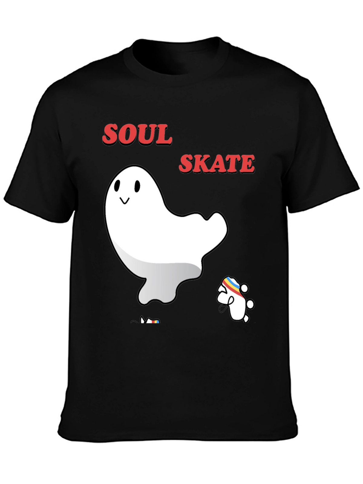 Soul Skate Ghost T-Shirt - Cool Graphic Tee