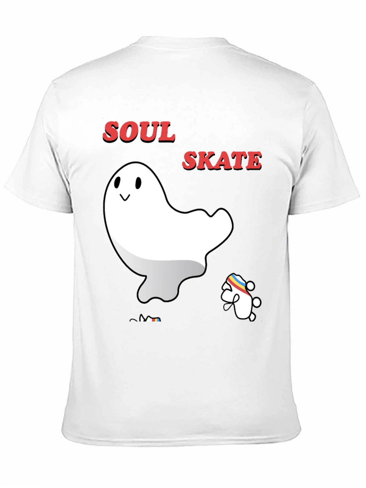 Soul Skate Ghost T-Shirt - Cool Graphic Tee
