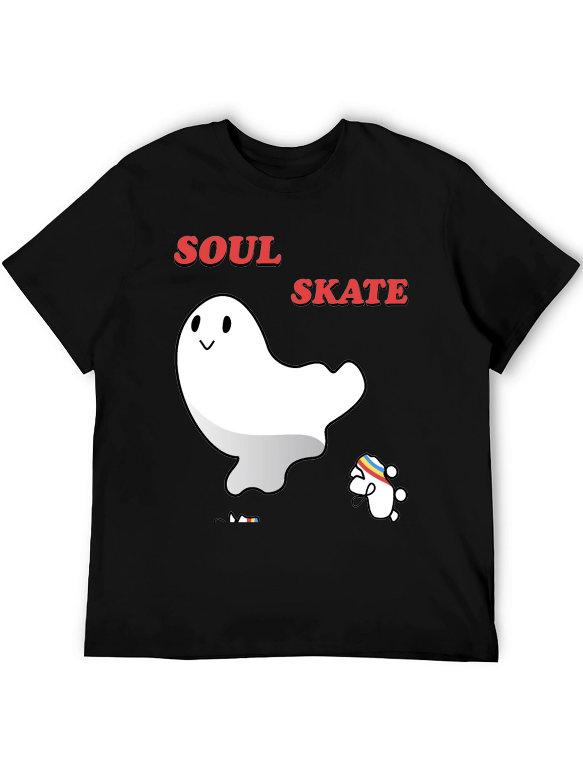 Soul Skate Ghost T-Shirt - Cool Graphic Tee