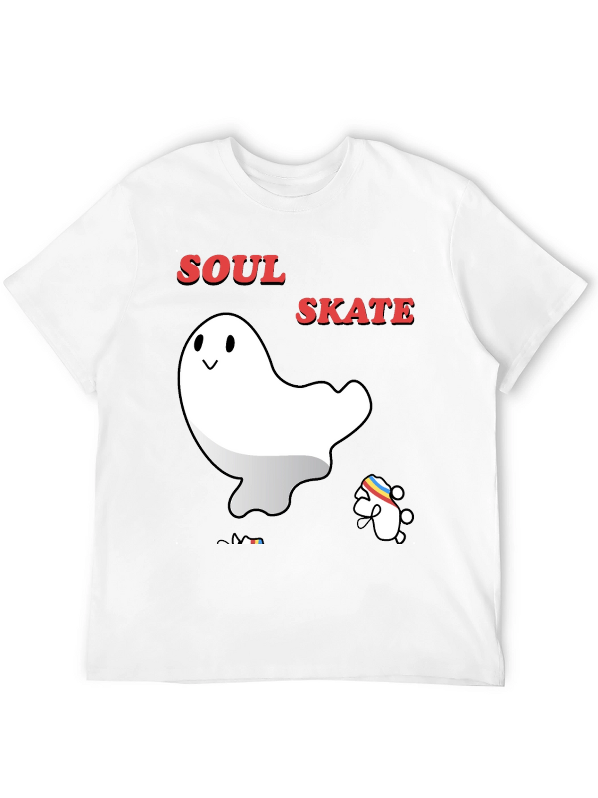 Soul Skate Ghost T-Shirt - Cool Graphic Tee