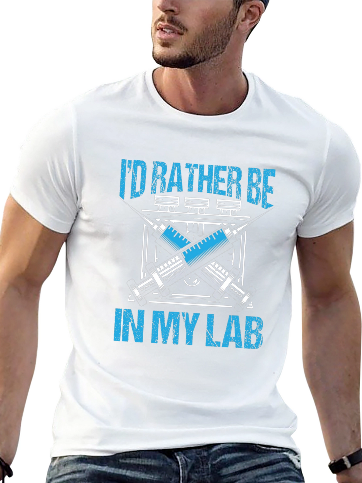 Id Rather Be in My Lab T-Shirt
