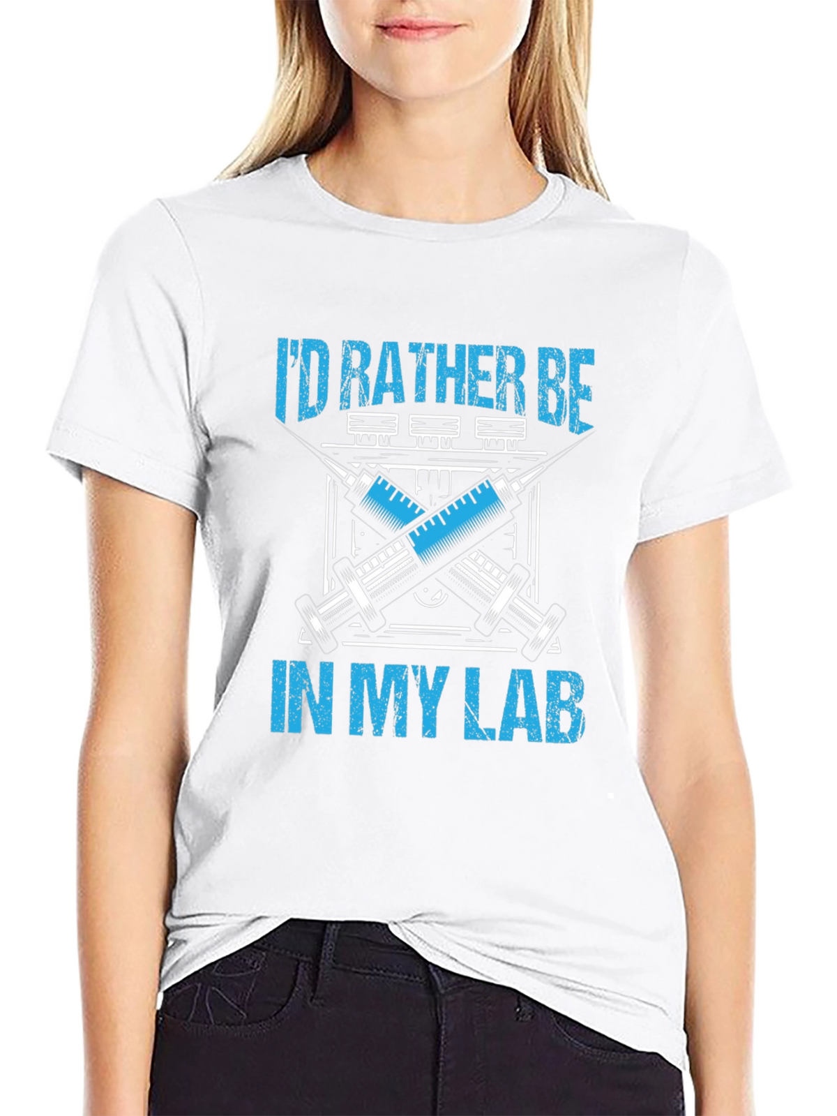 Id Rather Be in My Lab T-Shirt
