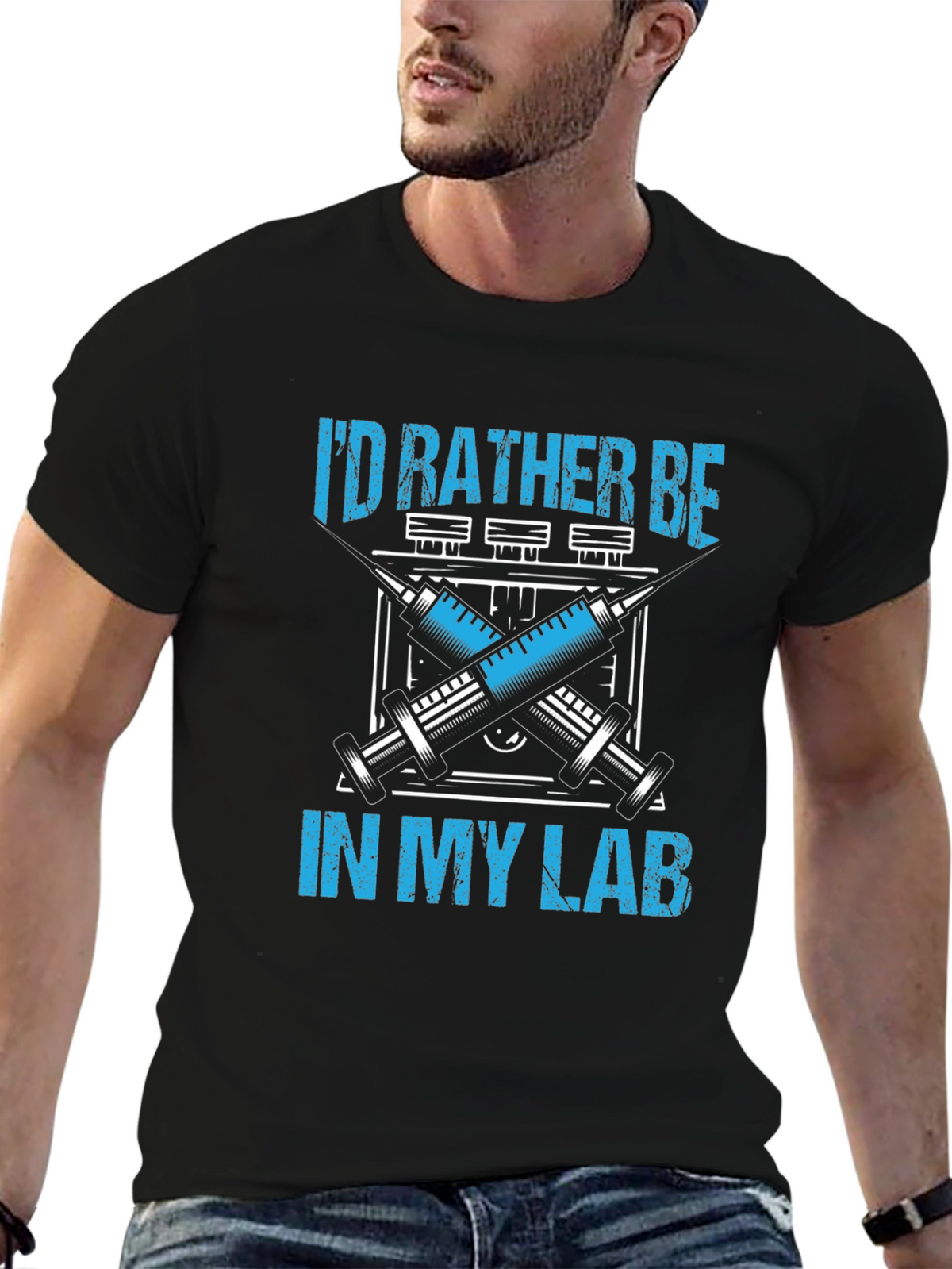 Id Rather Be in My Lab T-Shirt