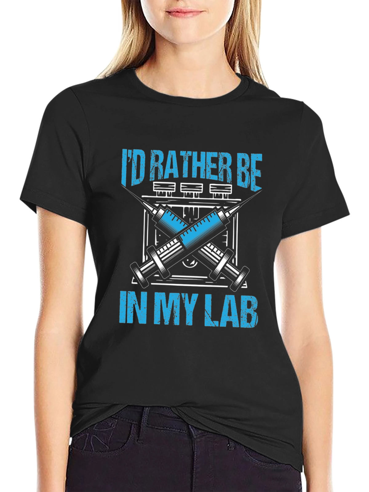 Id Rather Be in My Lab T-Shirt