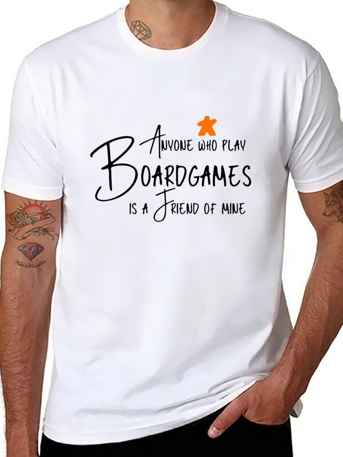Board Games Friend T-Shirt -  Stylish Design