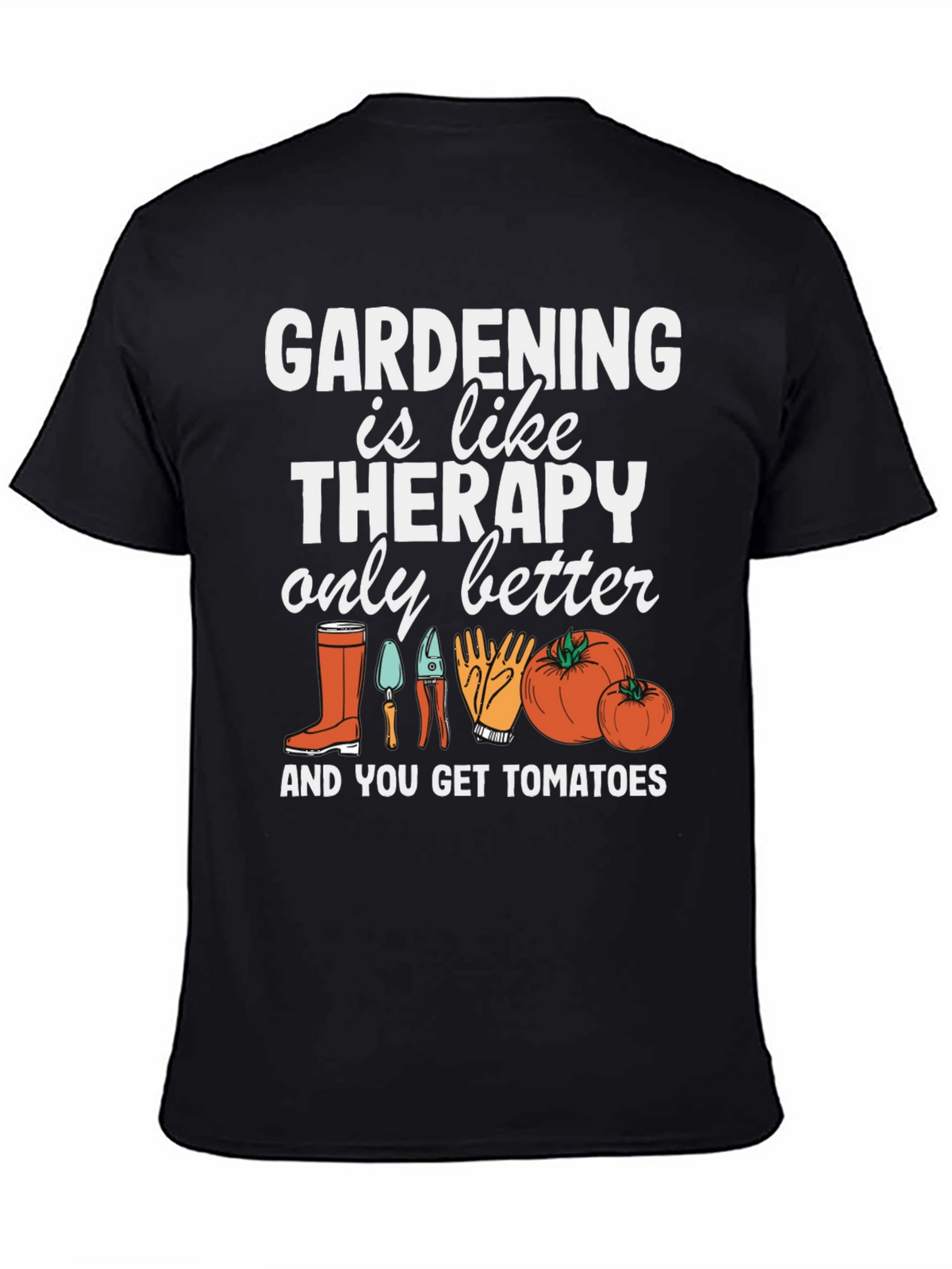 Gardening Therapy T-Shirt Gardener Gift