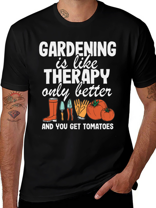 Gardening Therapy T-Shirt Gardener Gift