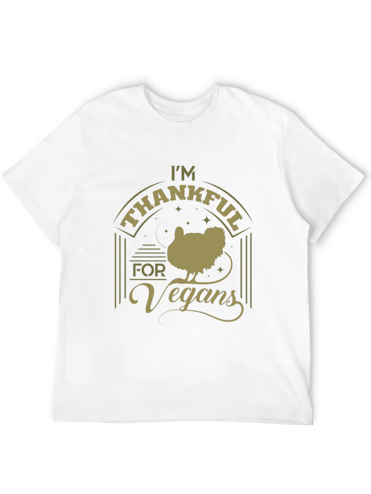 Im Thankful for Vegans Graphic T-Shirt