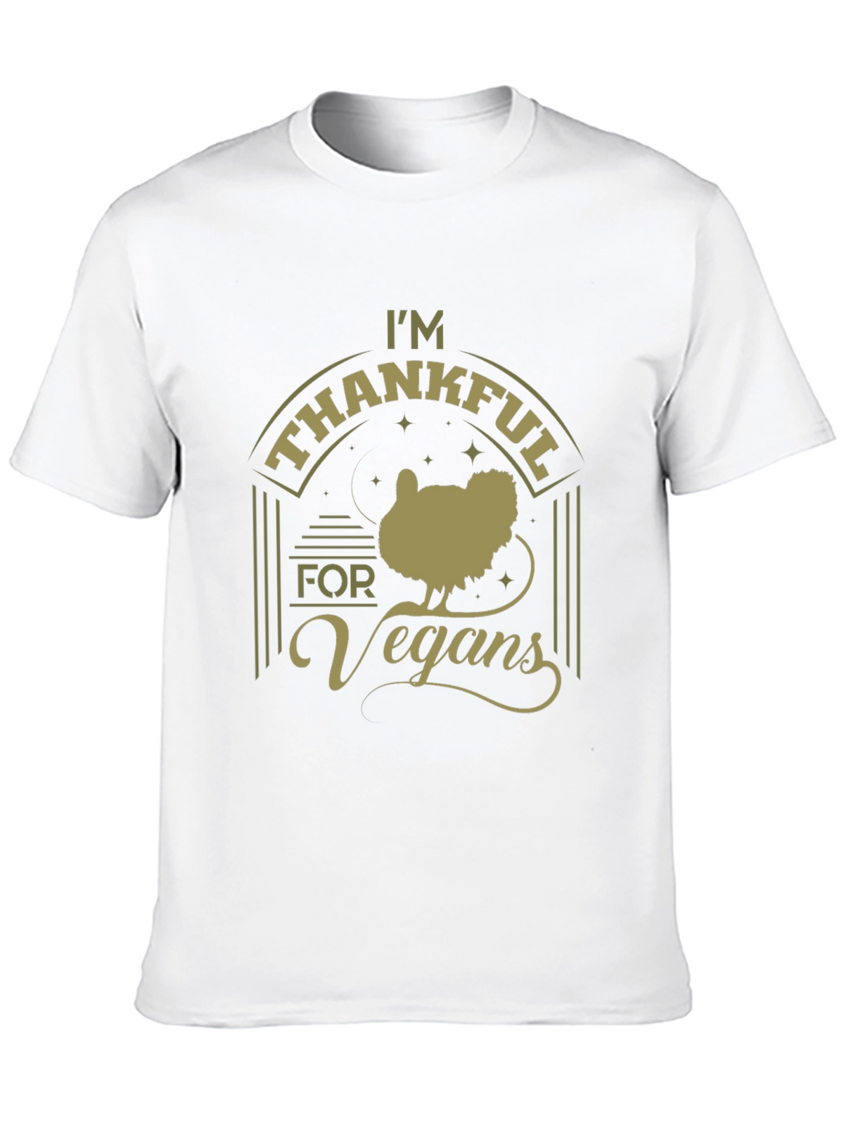 Im Thankful for Vegans Graphic T-Shirt