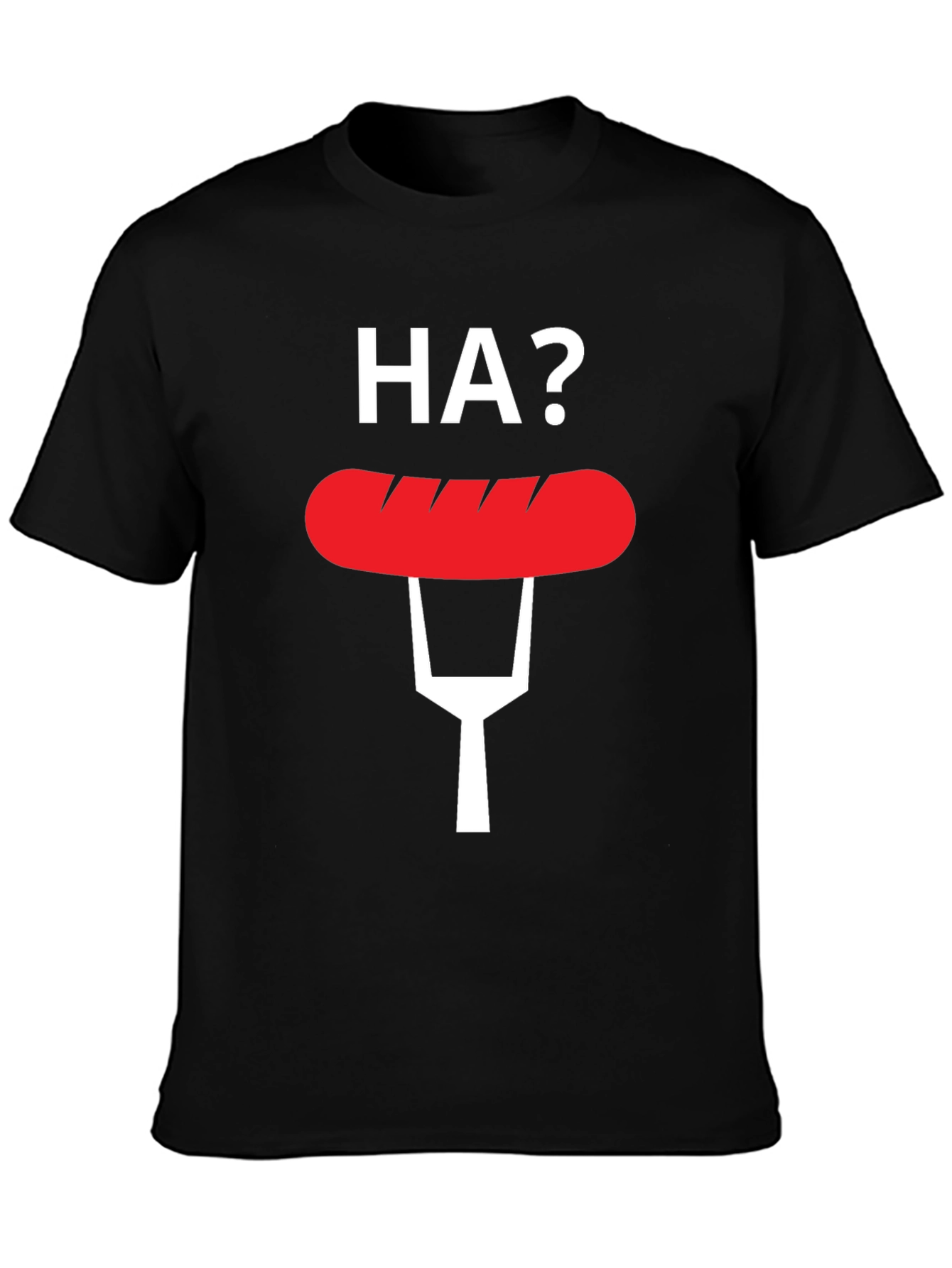 Funny HA? Hot Dog T-Shirt