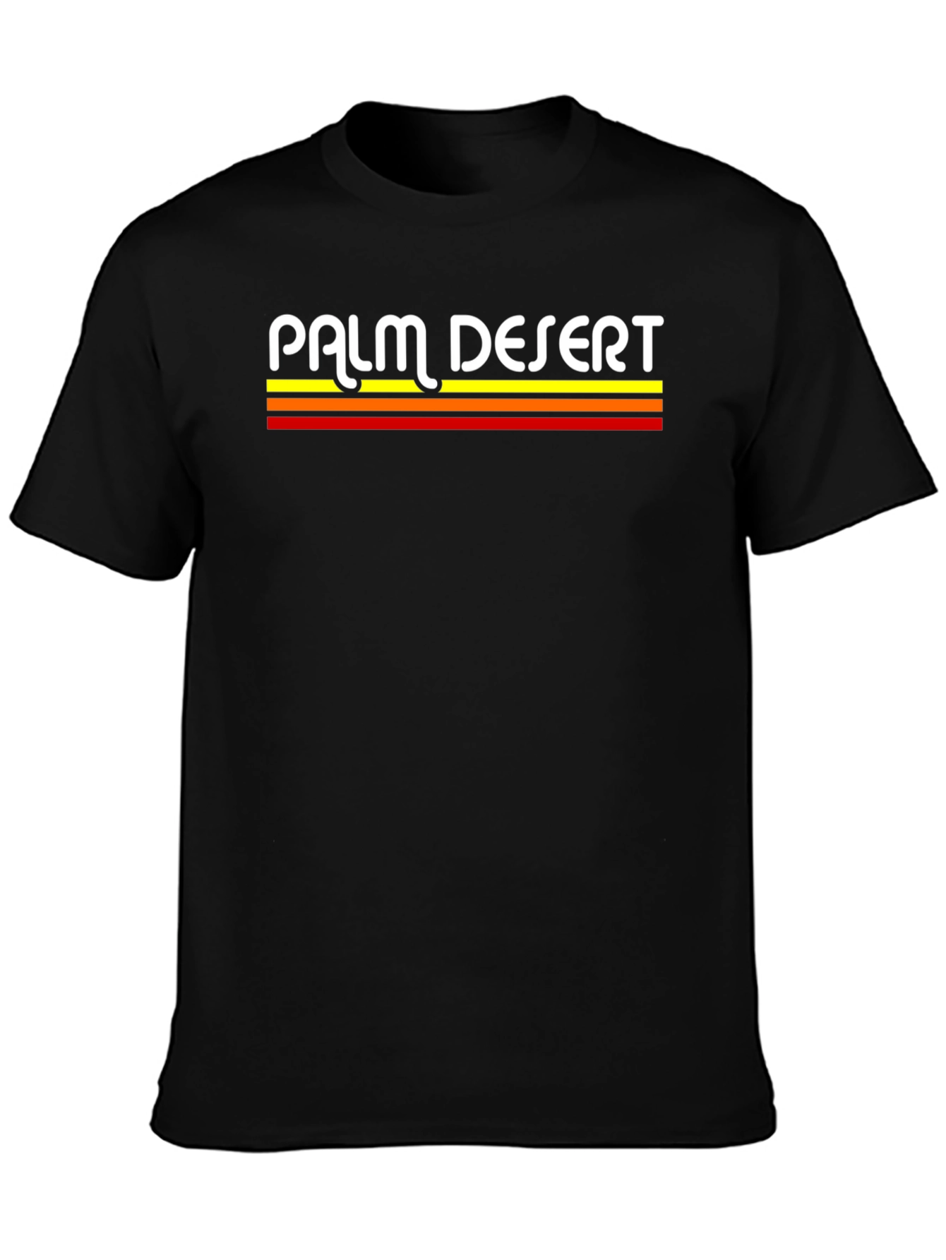 Palm Desert Retro Striped T-Shirt