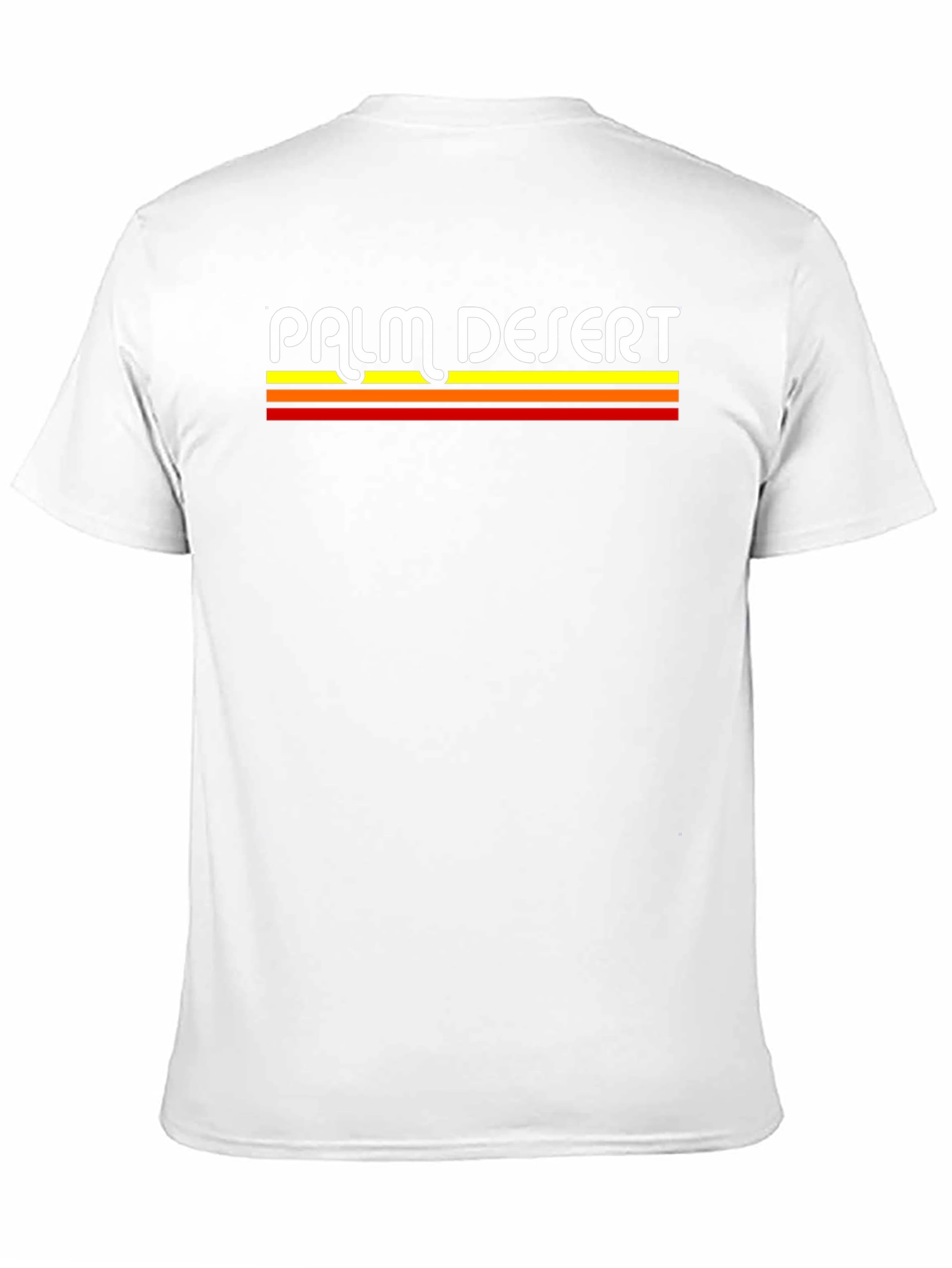 Palm Desert Retro Striped T-Shirt