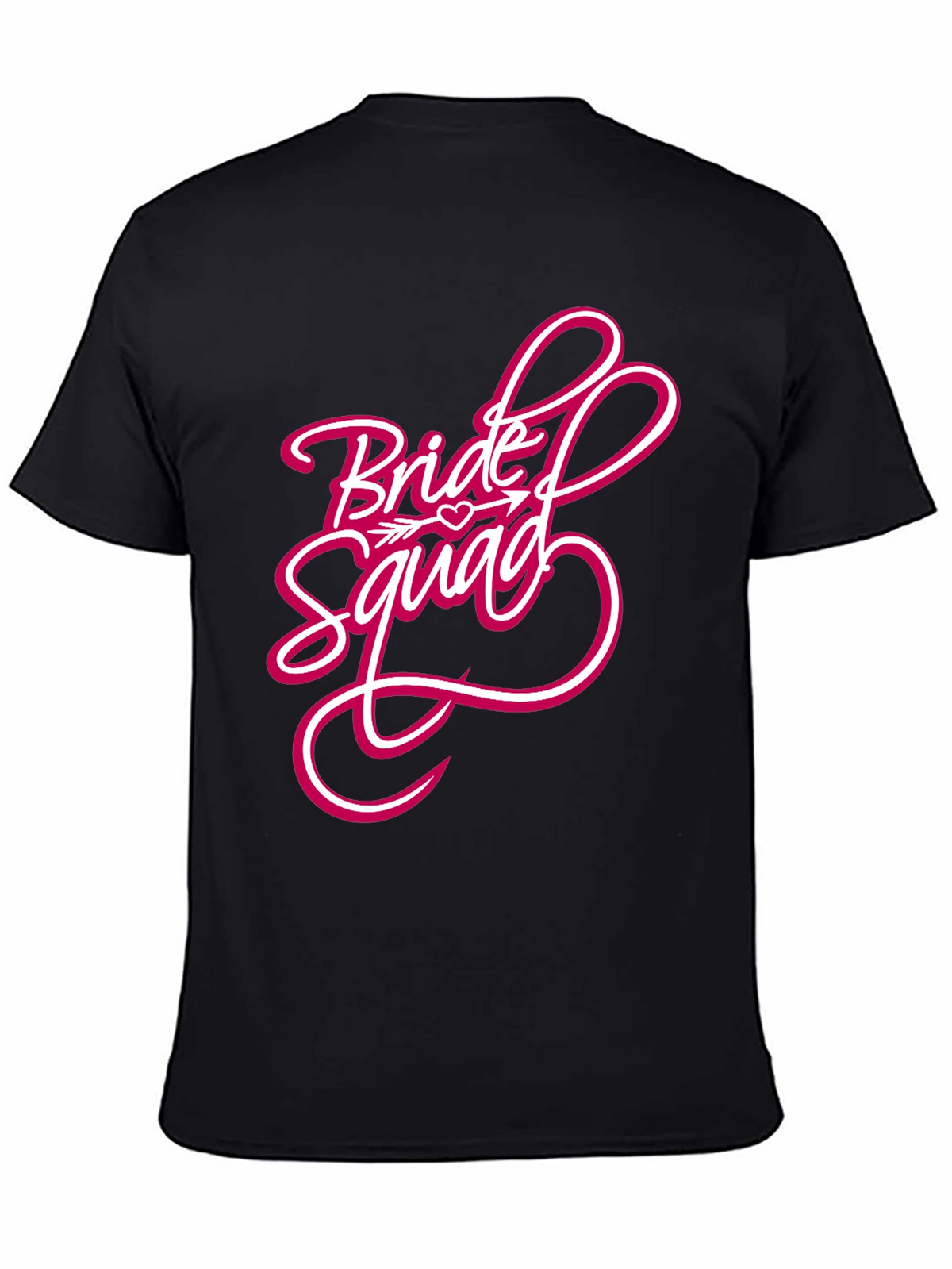 Bride Squad Graphic Tee - Black