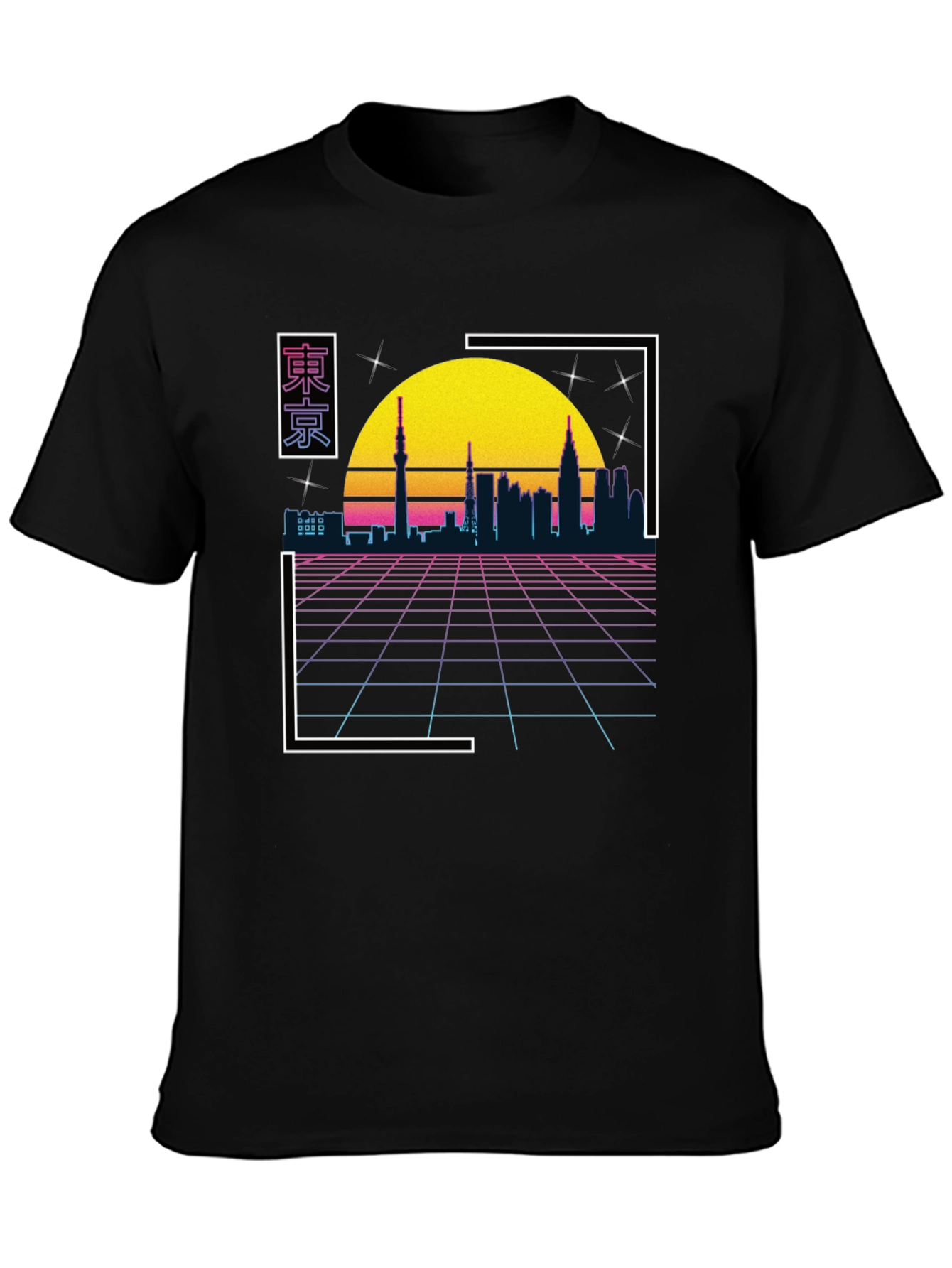 Retro Tokyo Sunset T-Shirt
