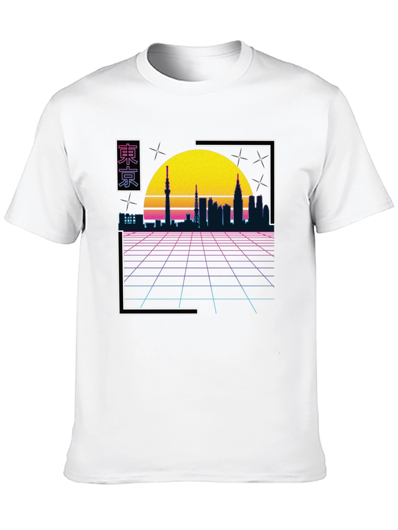 Retro Tokyo Sunset T-Shirt
