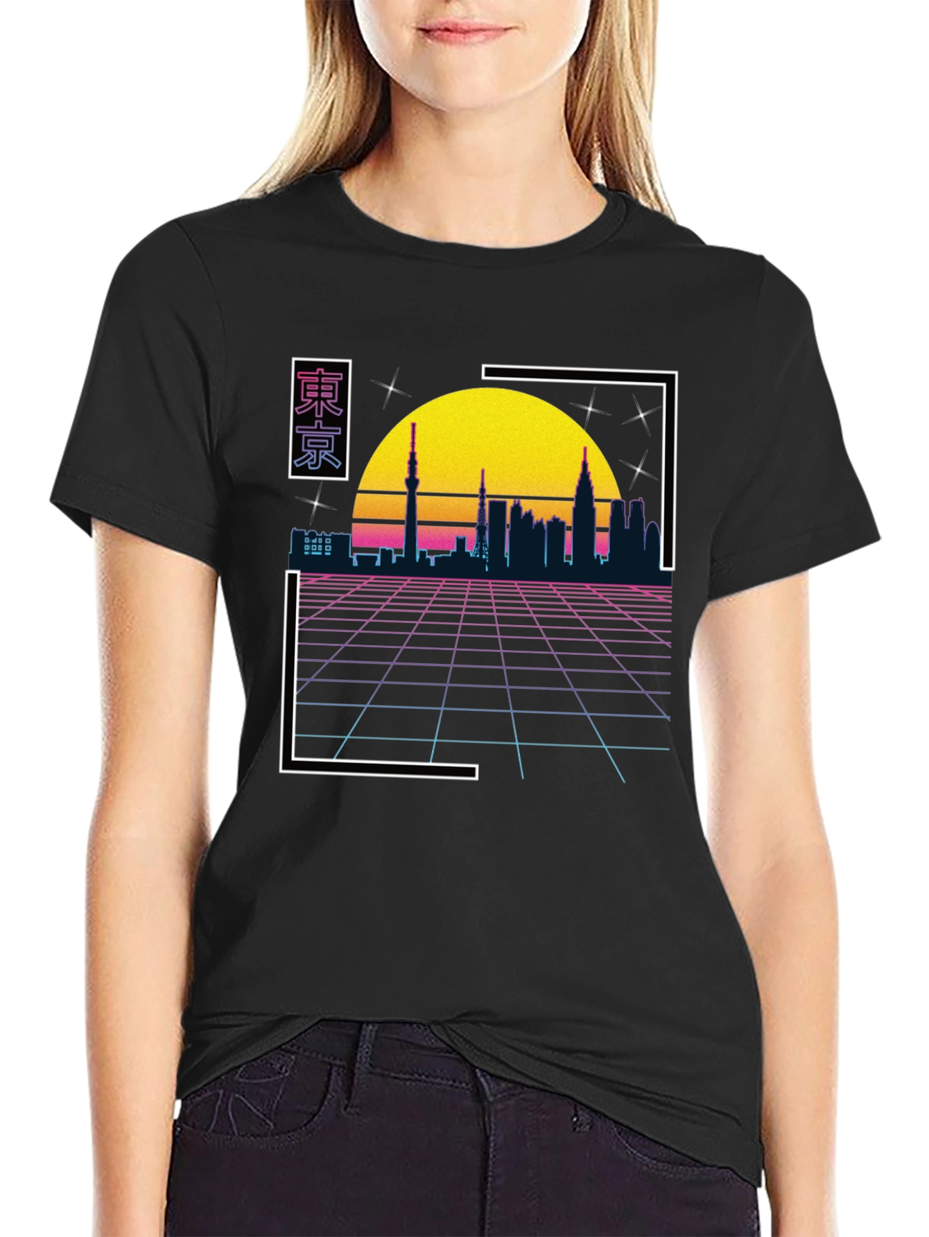 Retro Tokyo Sunset T-Shirt