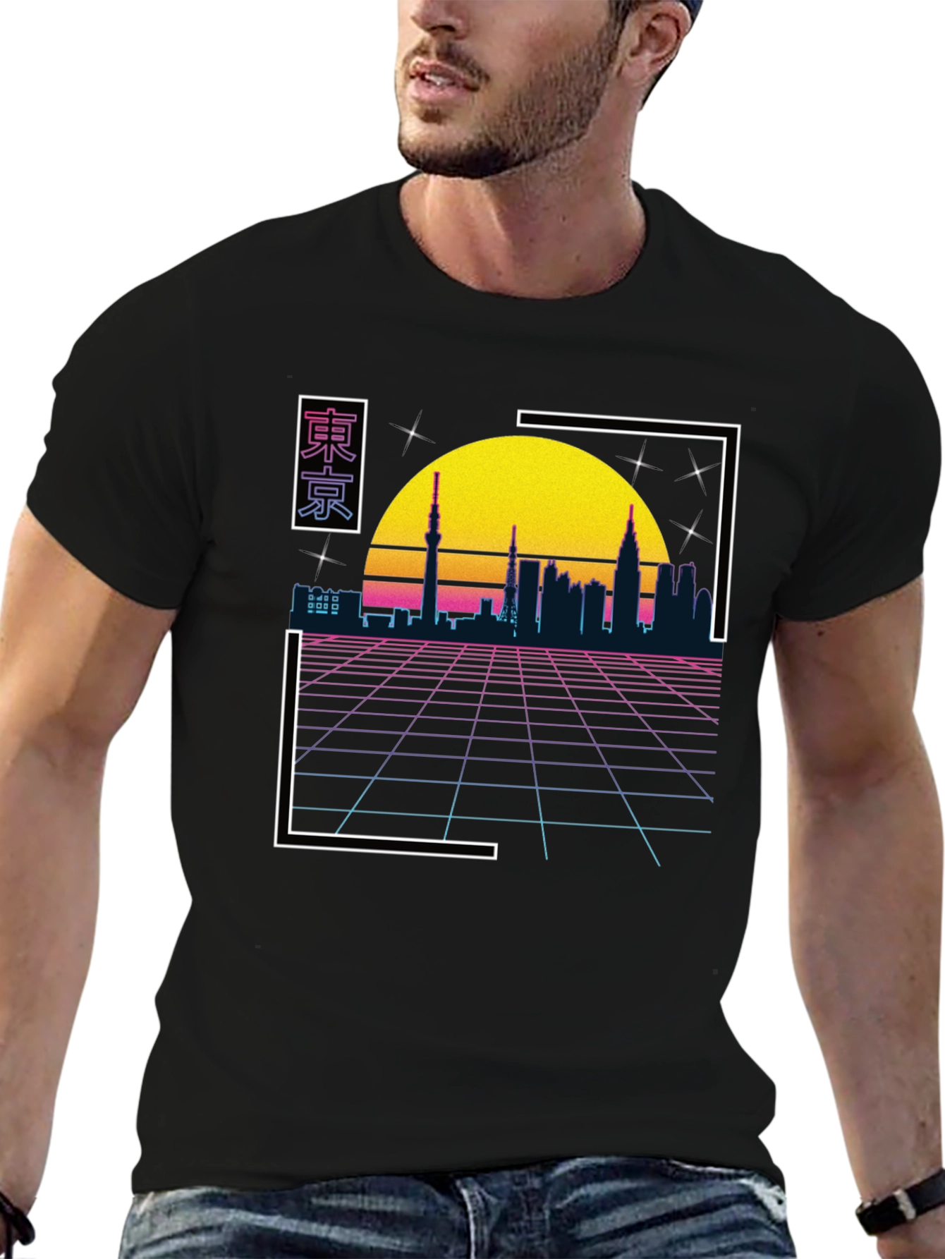 Retro Tokyo Sunset T-Shirt