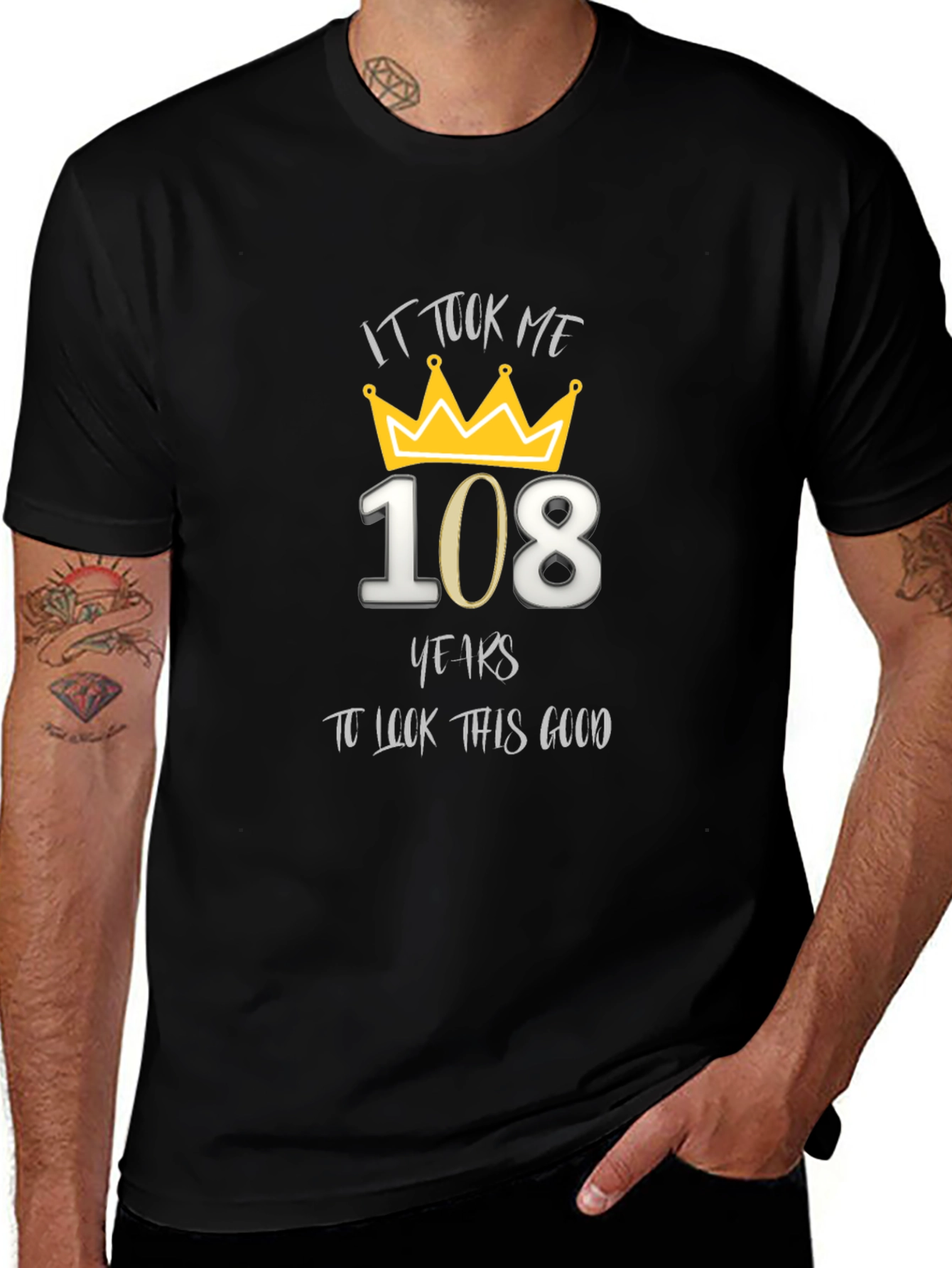 108th Birthday King T-Shirt