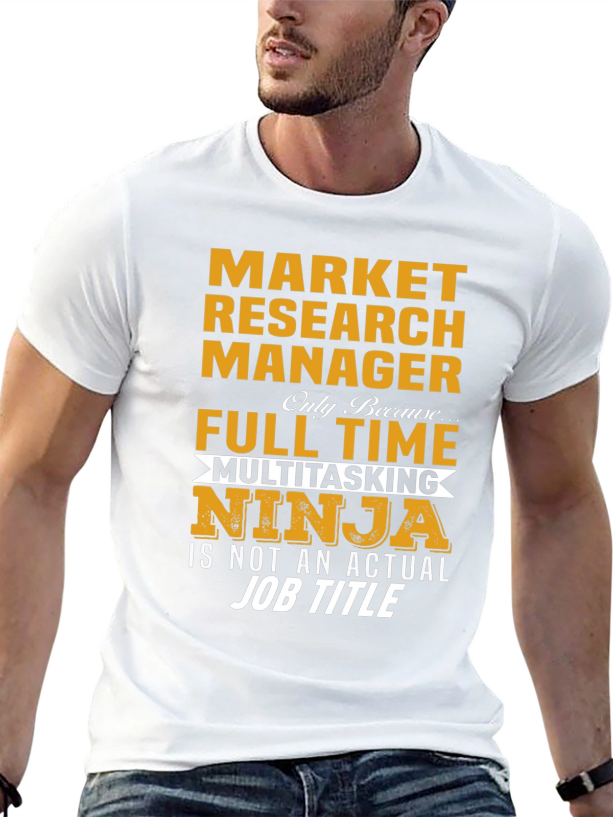 Market Research Manager Multitasking Ninja T-Shirt