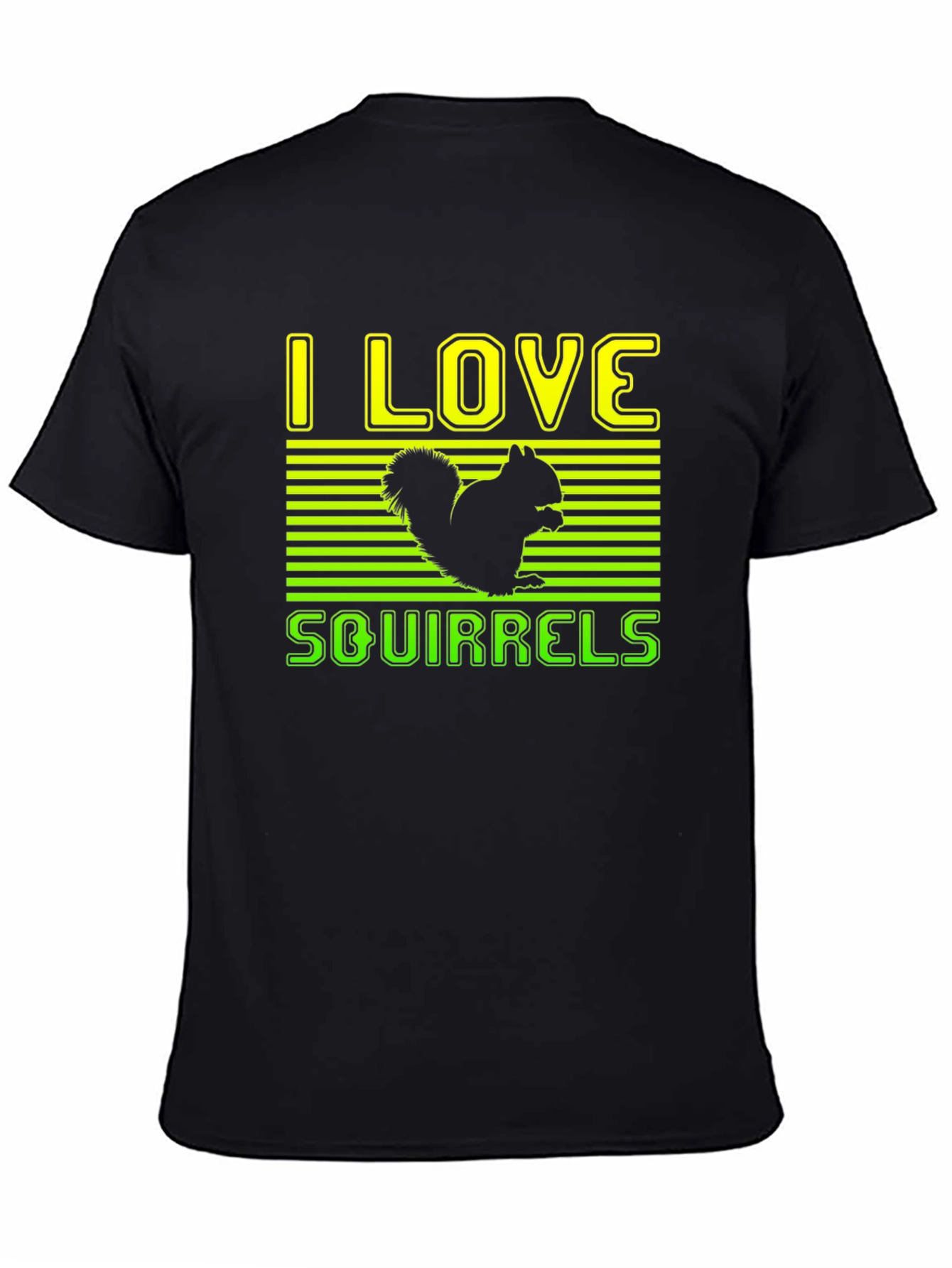 I Love Squirrels Graphic T-Shirt