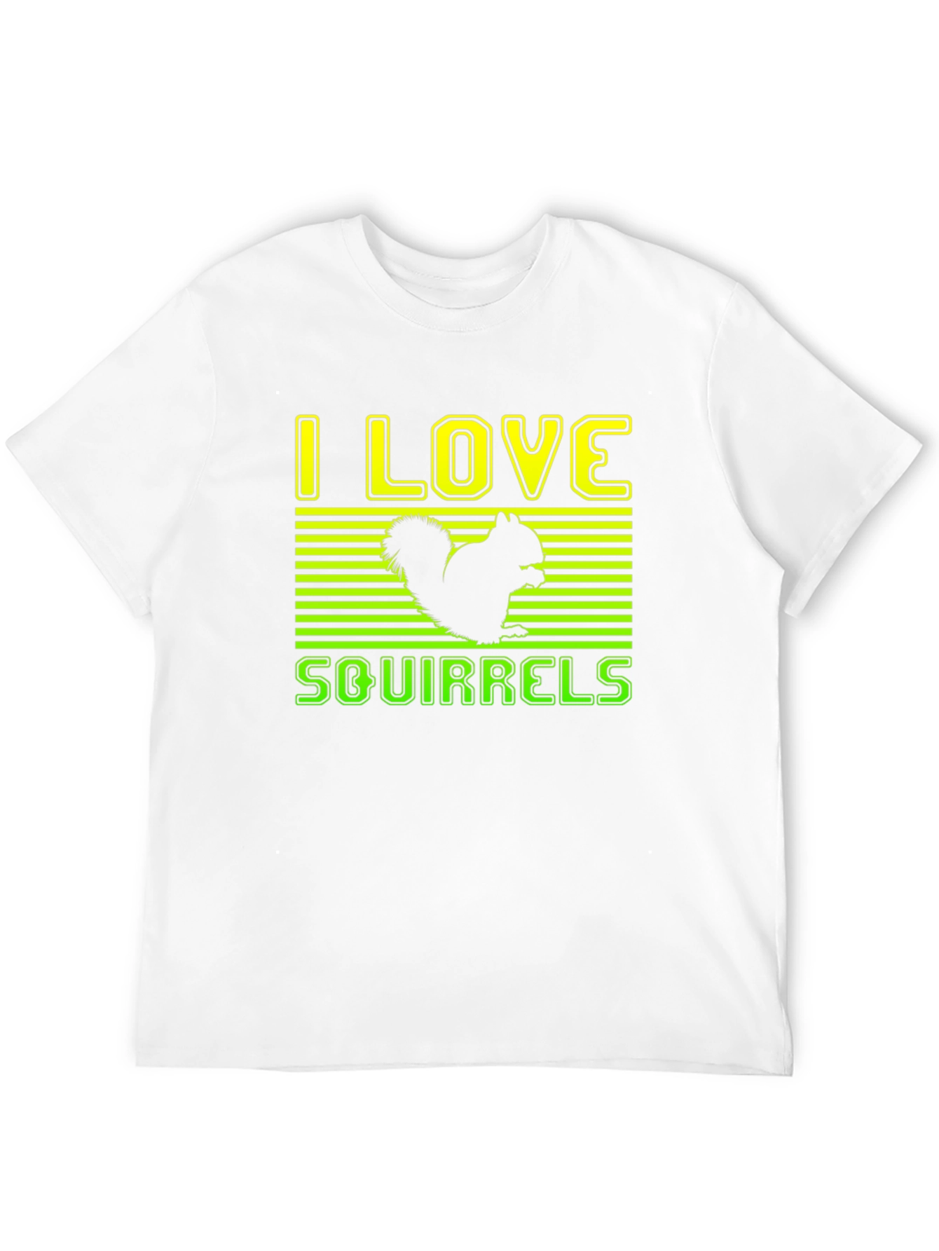 I Love Squirrels Graphic T-Shirt